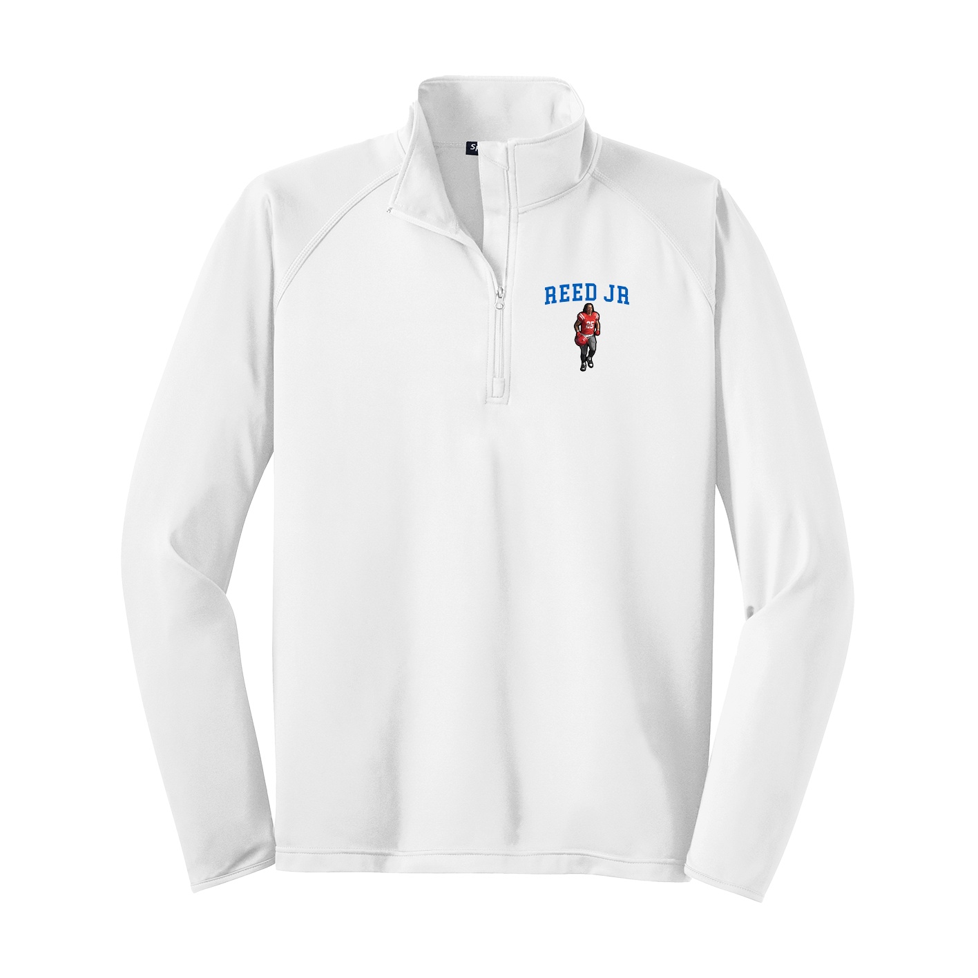 Q-Zip Pullover — Shirsey in White