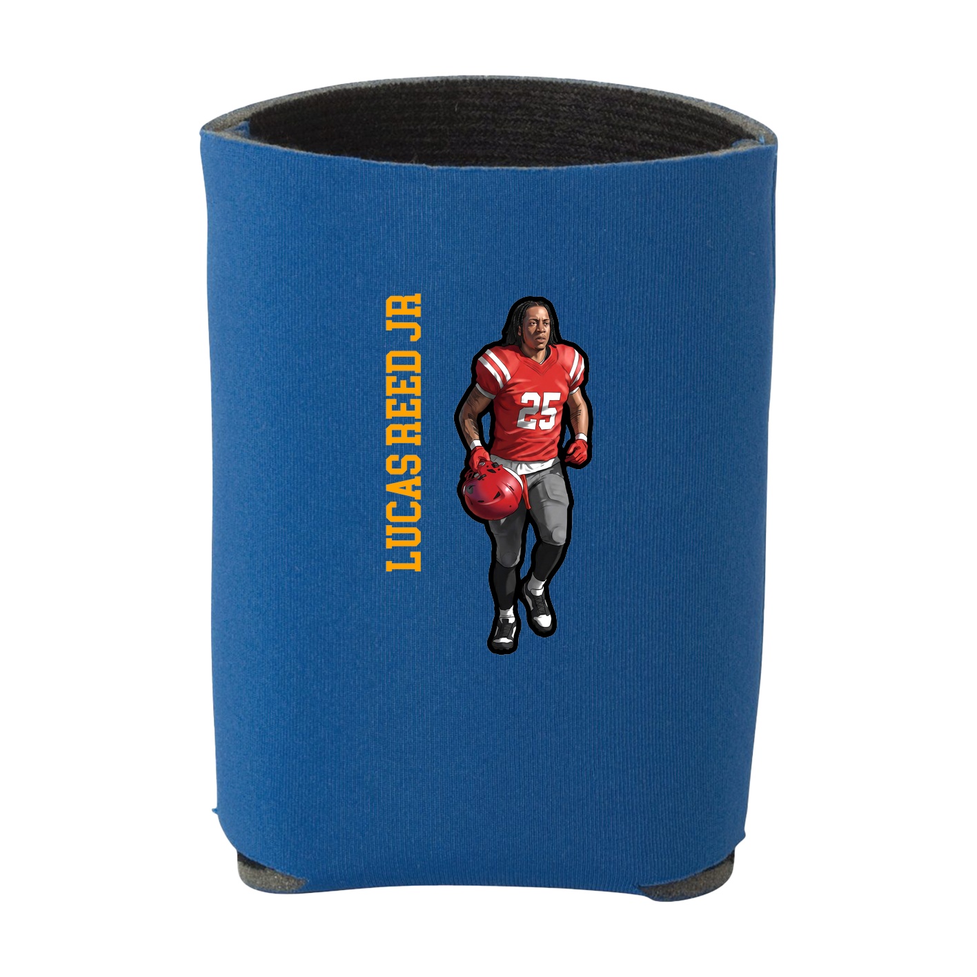 Can Holder — Name Vertical in Royal