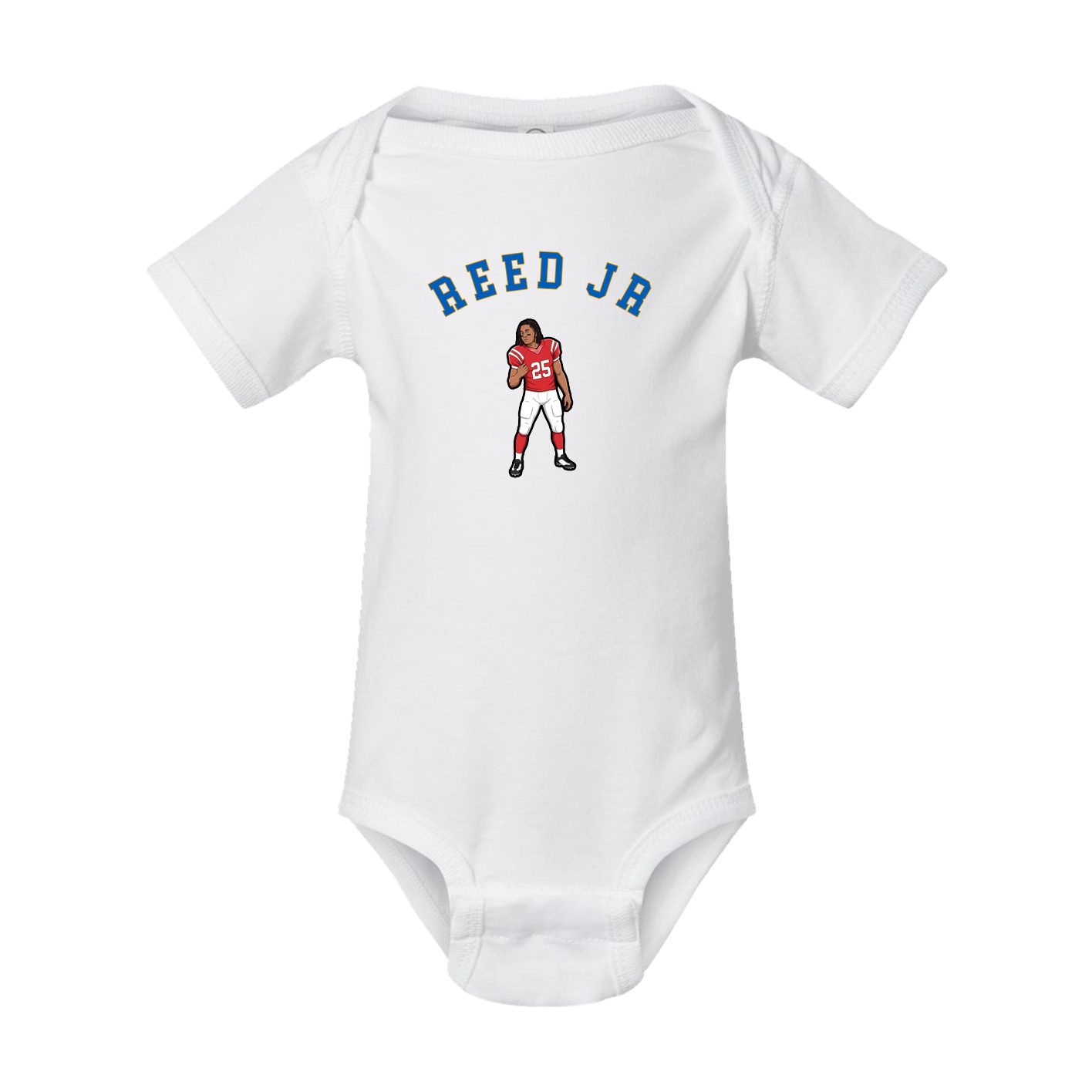 Baby Onesie — Shirsey Arch in White