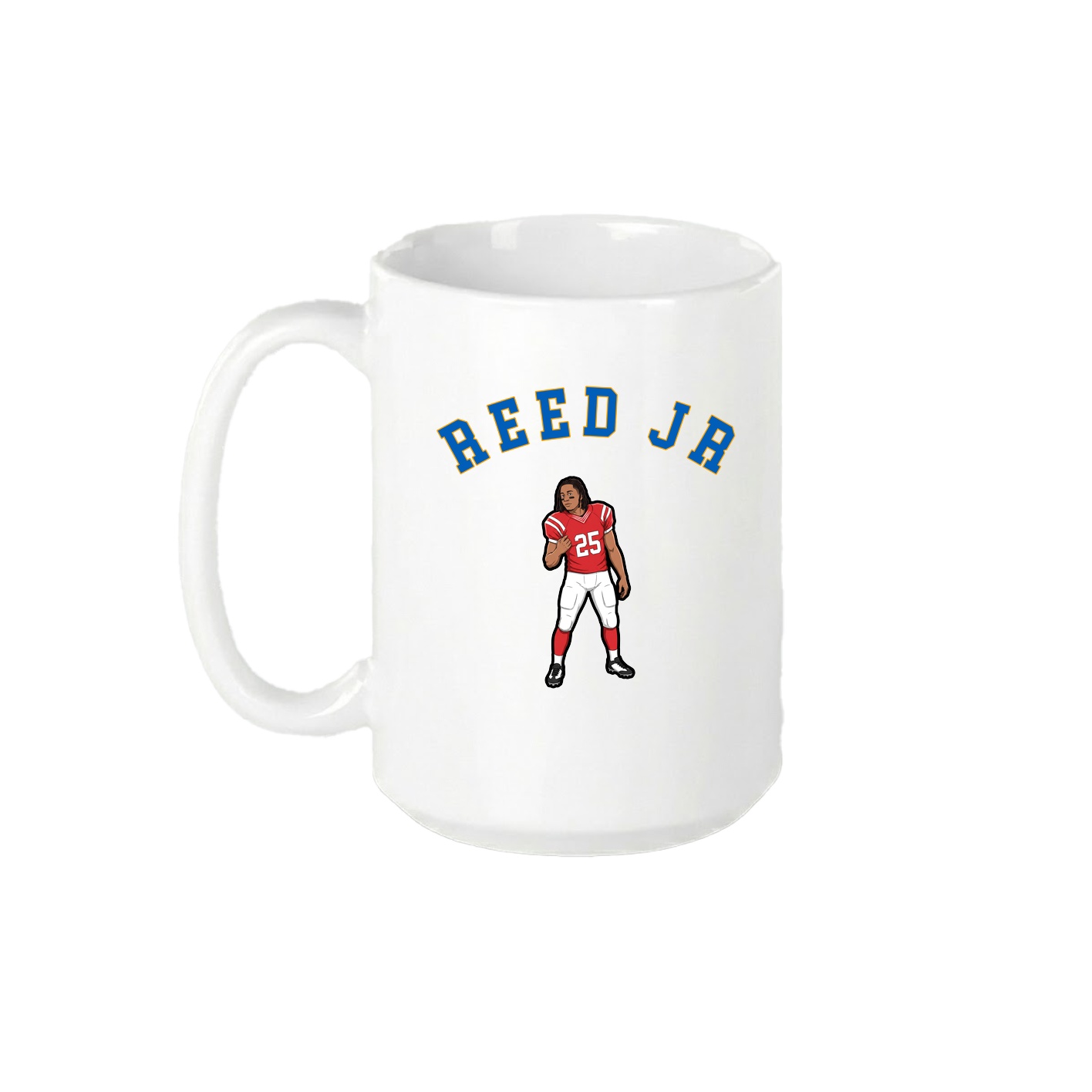 15oz Coffee Mug — Shirsey Arch in White