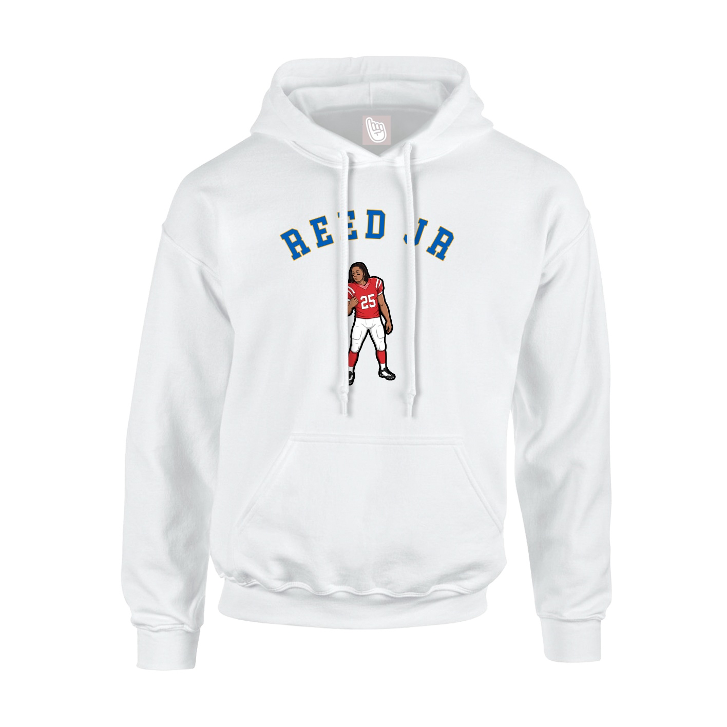 Hoodie — Shirsey Arch in White