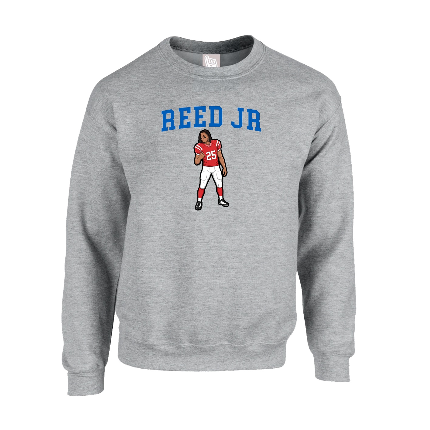Fleece Crew — Shirsey in Grey