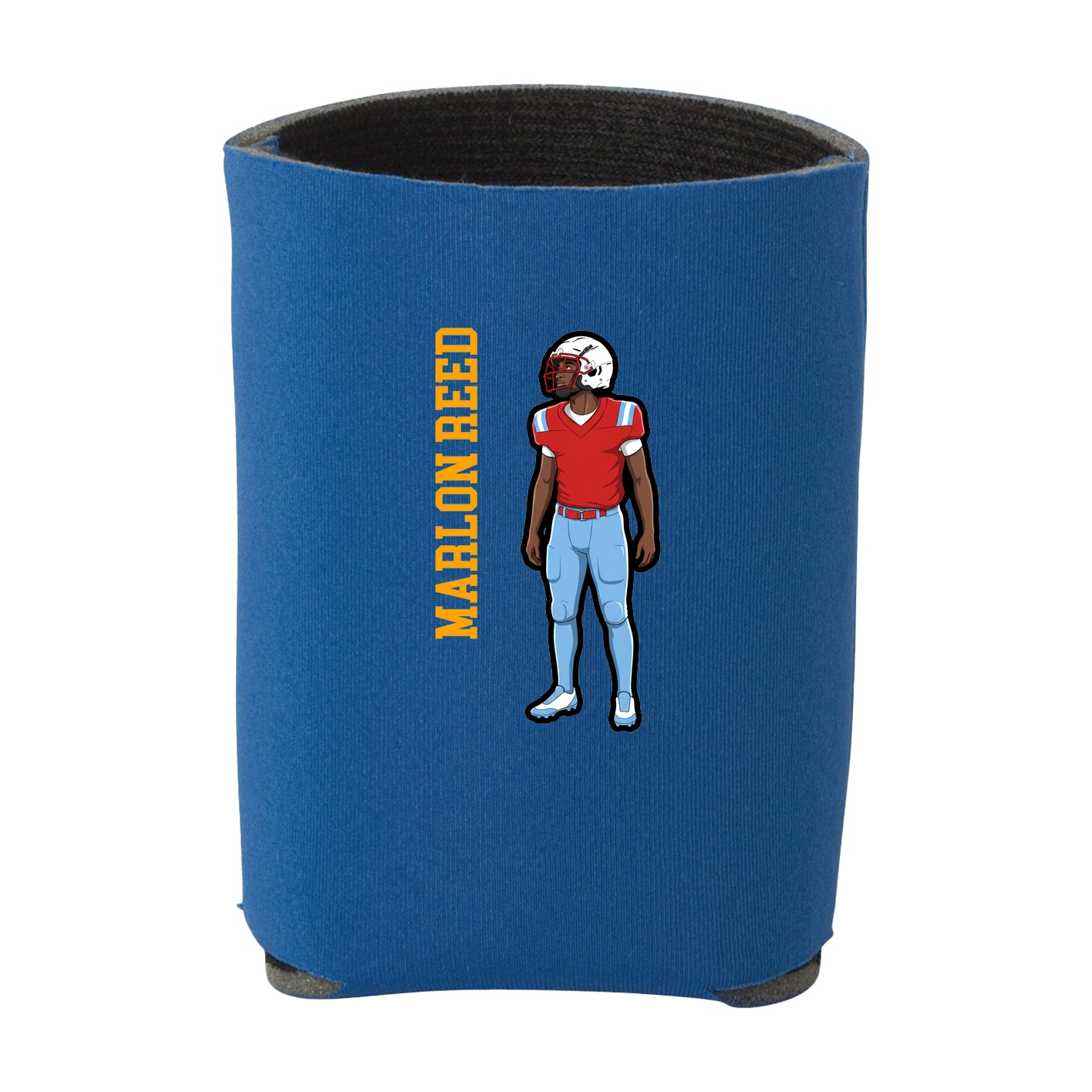 Can Holder — Name Vertical in Royal