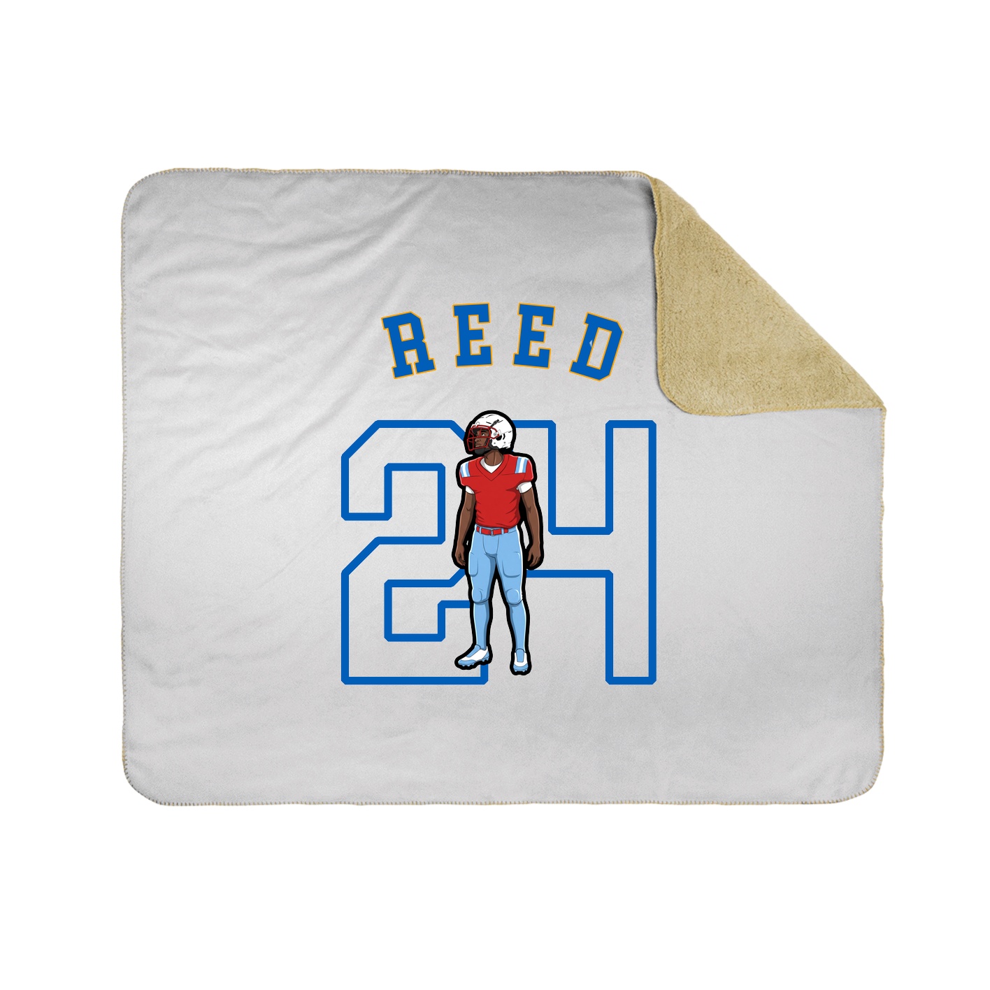 Throw Blanket — Shirsey Arch in White