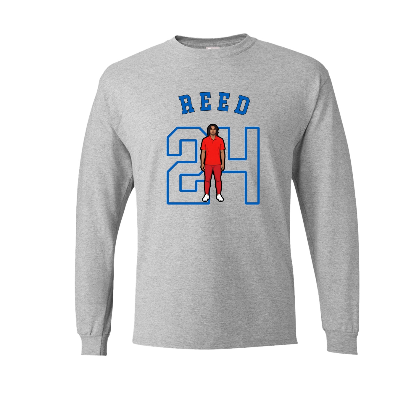 Long Sleeve Tee — Shirsey Arch in Grey