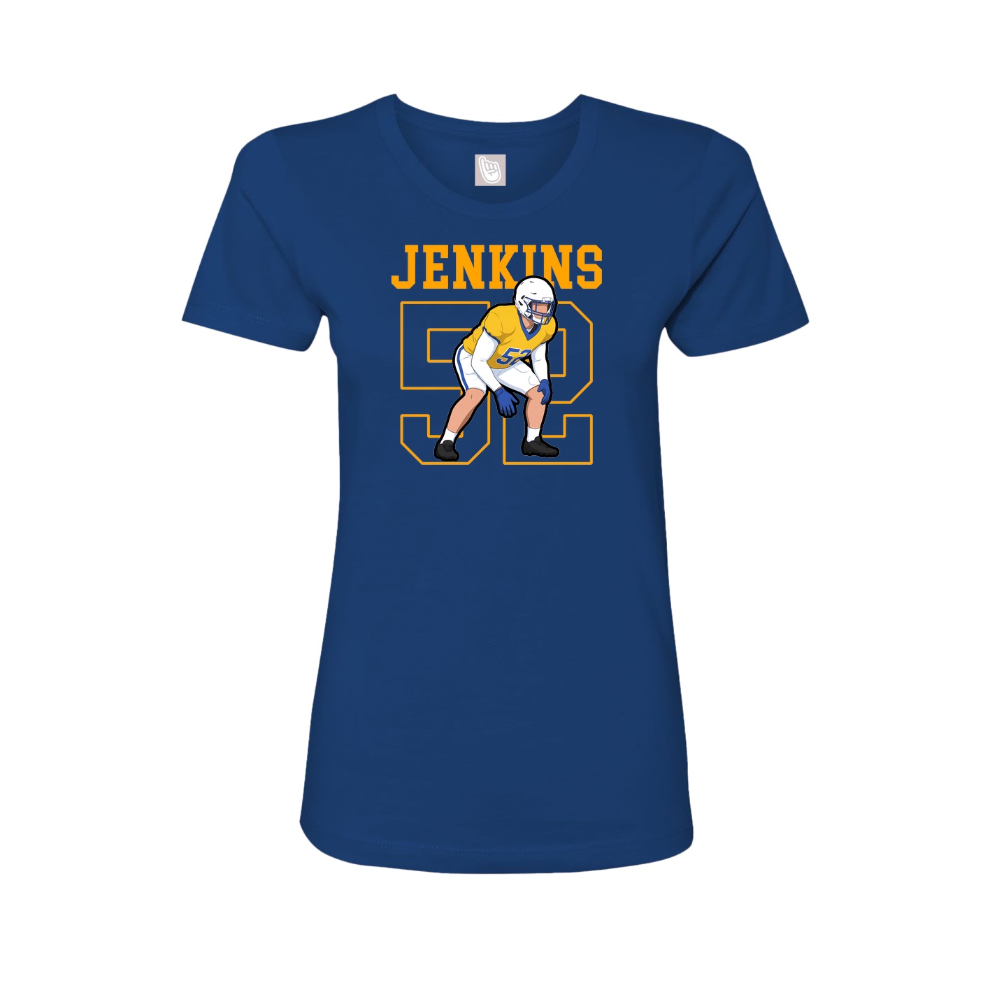 Fitted Women's Tee — Shirsey in Royal