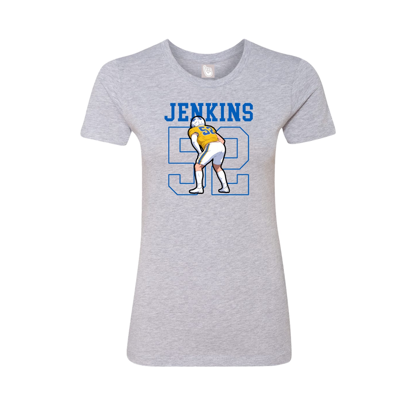 Fitted Women's Tee — Shirsey in Grey