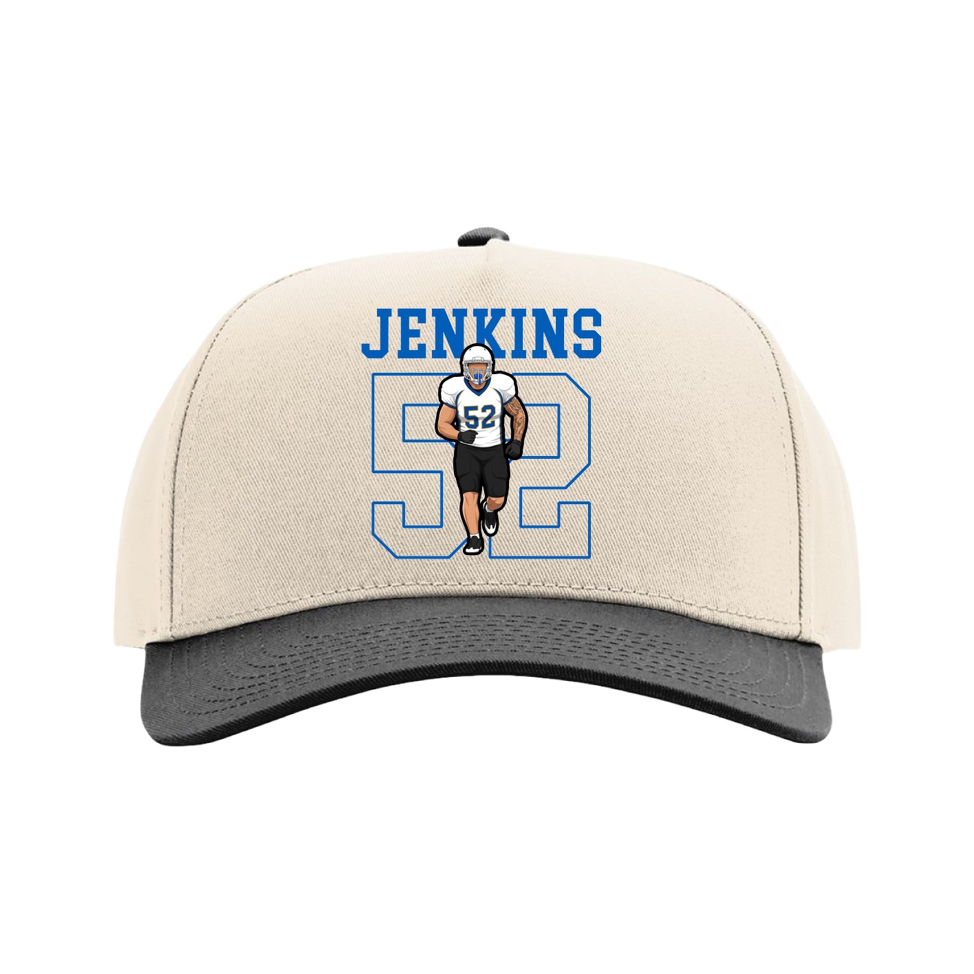 Full Fabric Five-Panel Champ Cap