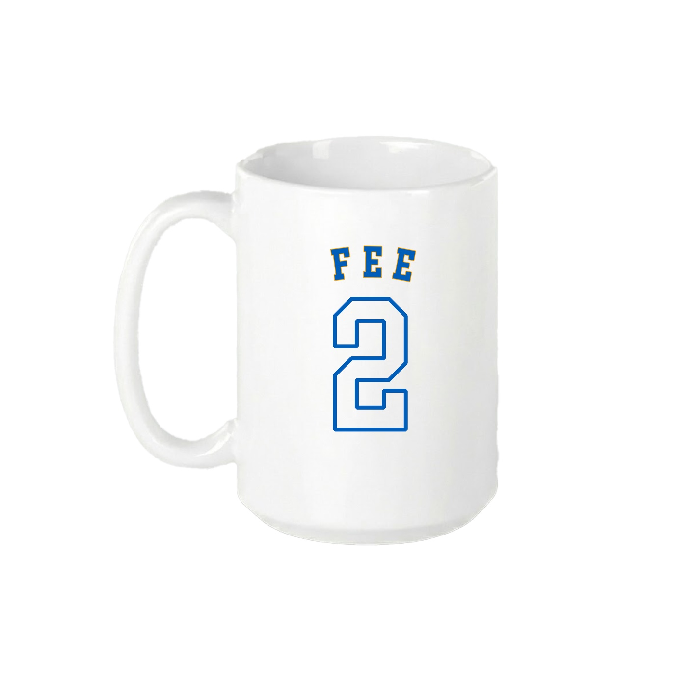15oz Coffee Mug — Shirsey Arch in White