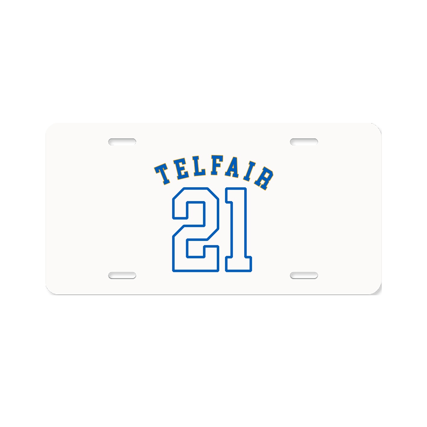 License Plate — Shirsey Arch in Classic