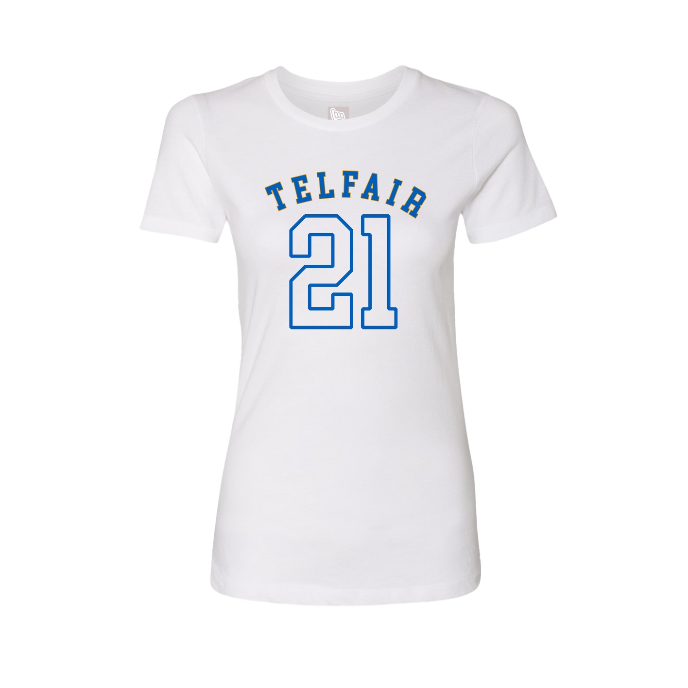 Womens Tee — Shirsey Arch in White