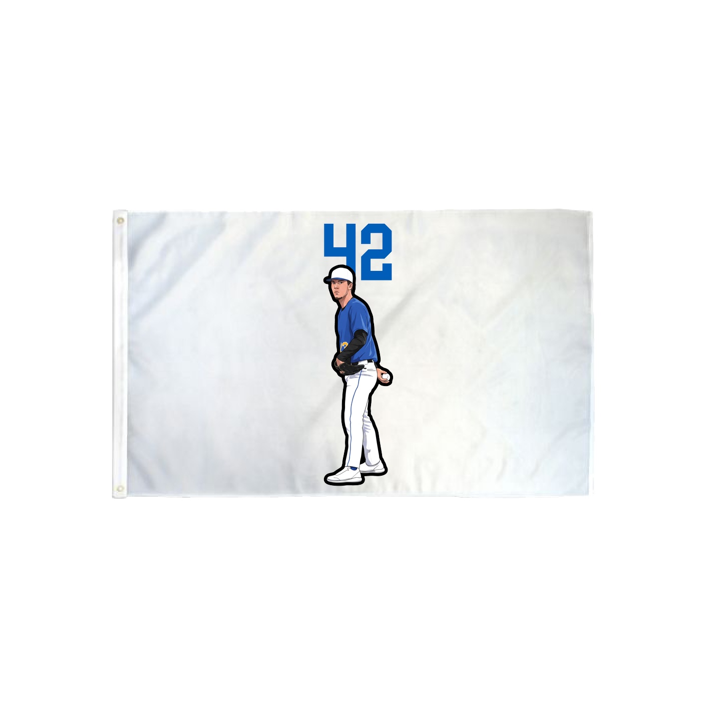 3x5 Flag — Number Top in Classic