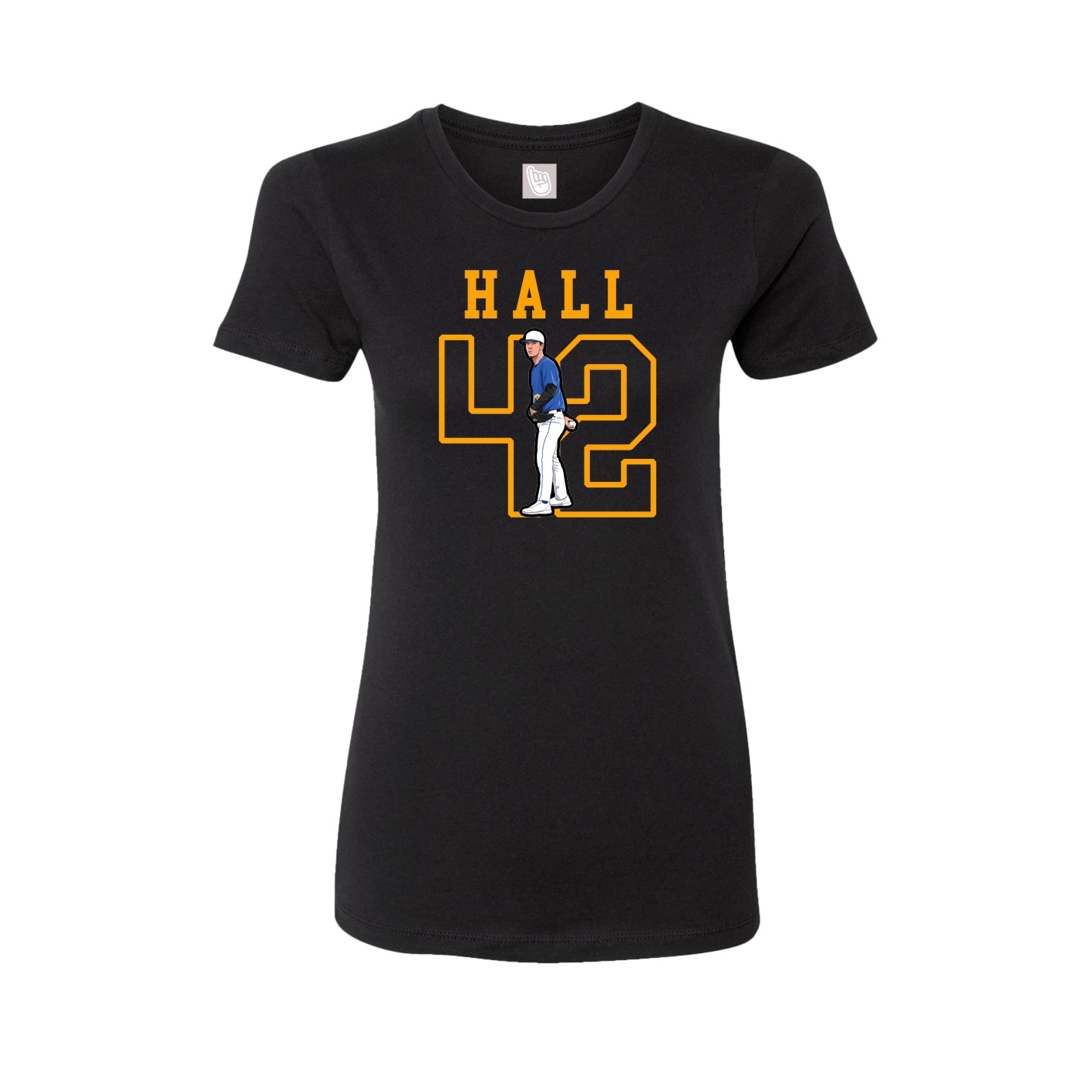 Fitted Women's Tee — Shirsey in Black