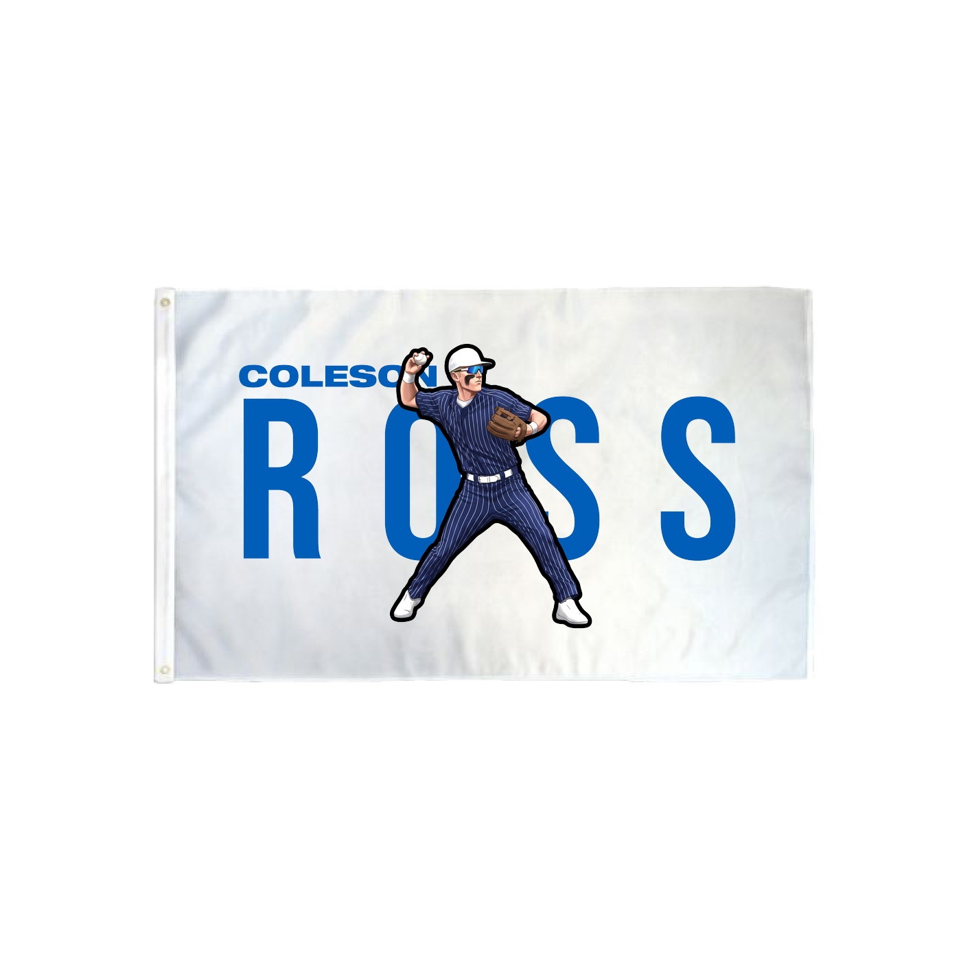 3x5 Flag — Player Name in Classic