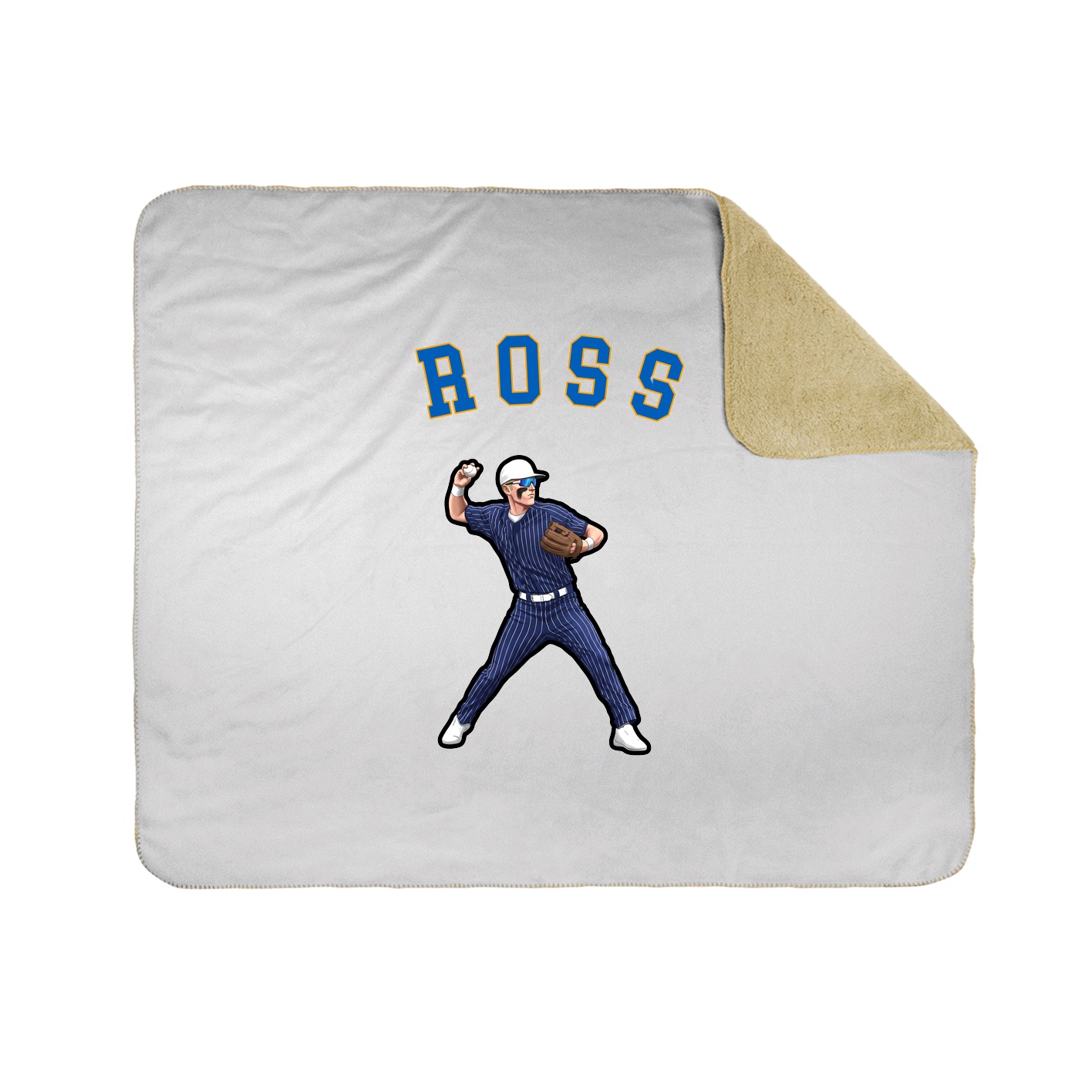 Throw Blanket — Shirsey Arch in White
