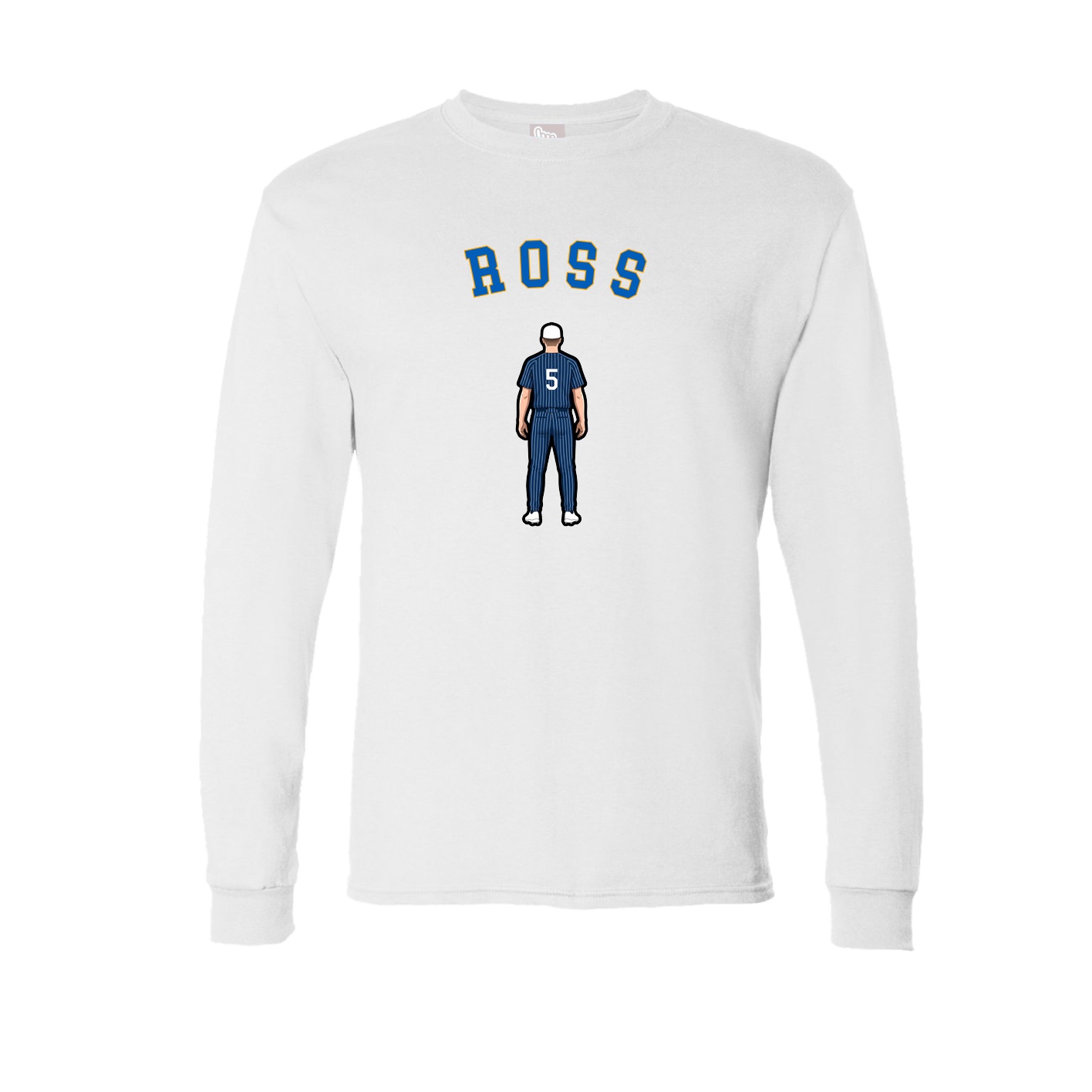 Long Sleeve Tee — Shirsey Arch in White