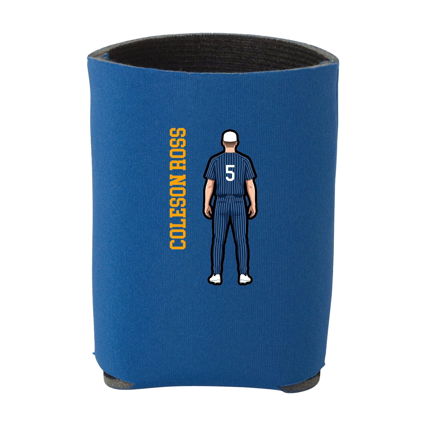 Can Holder — Name Vertical in Royal