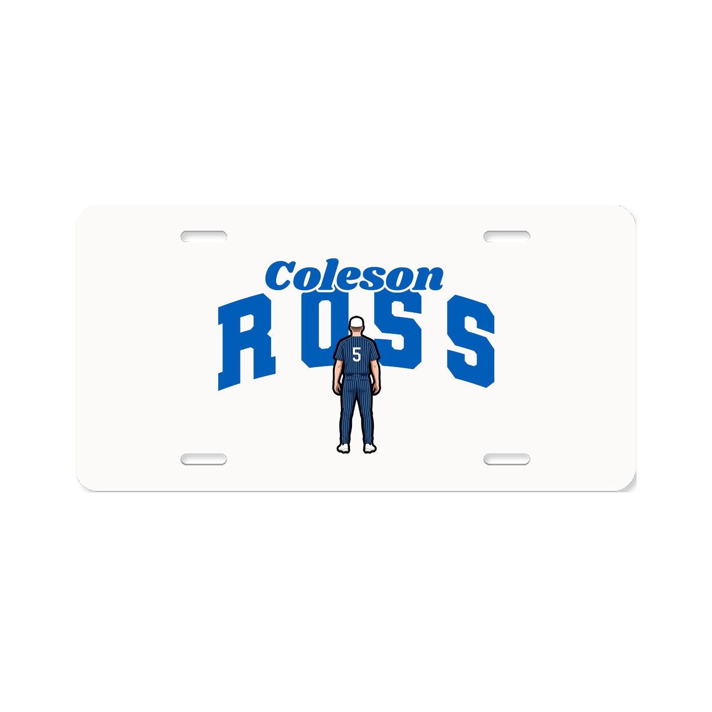 License Plate — Signature Arch in Classic