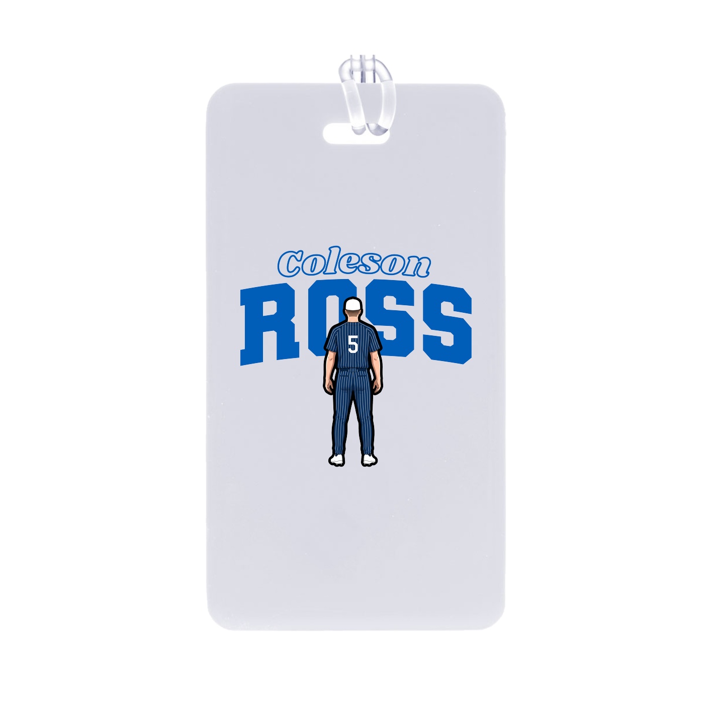 Bag Tag — Name Arch in Classic