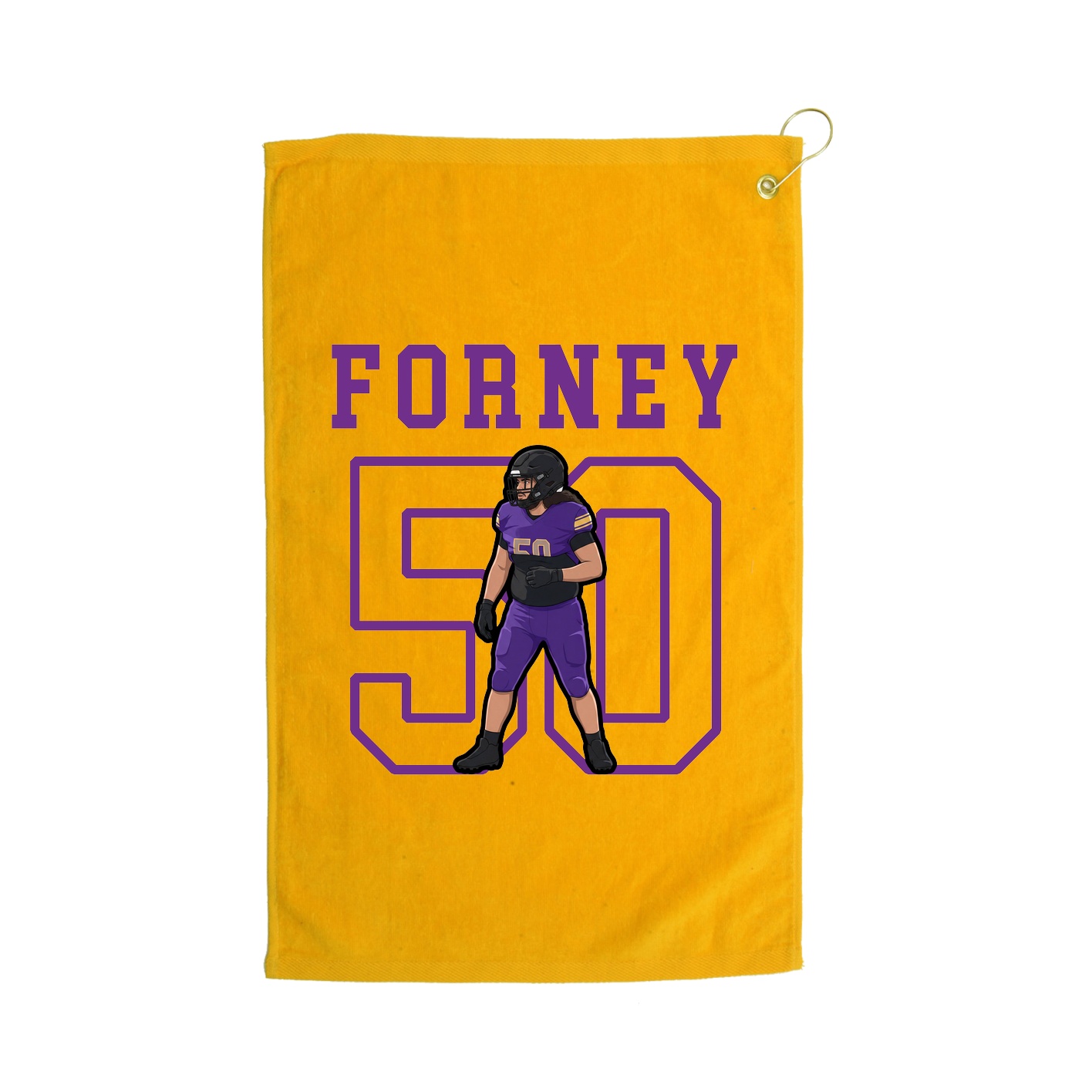 Terry Velour Golf Towel