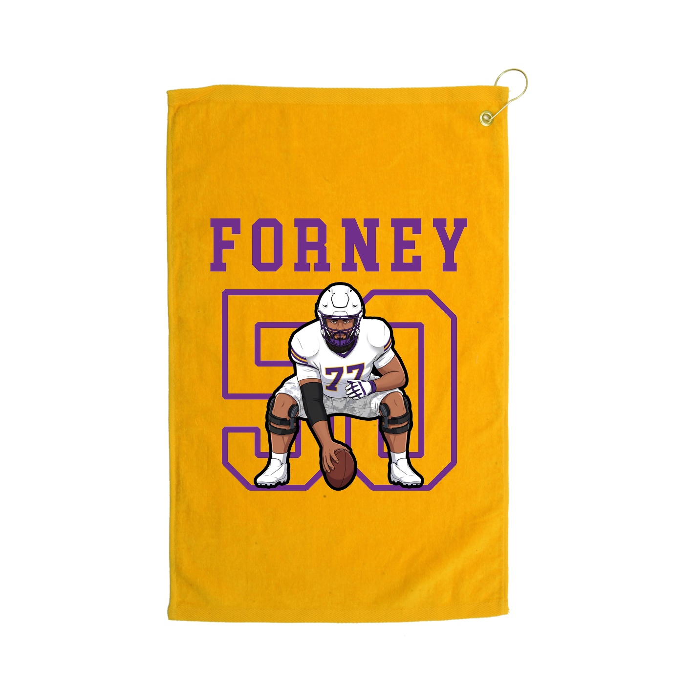 Golf Towel — Shirsey in Gold