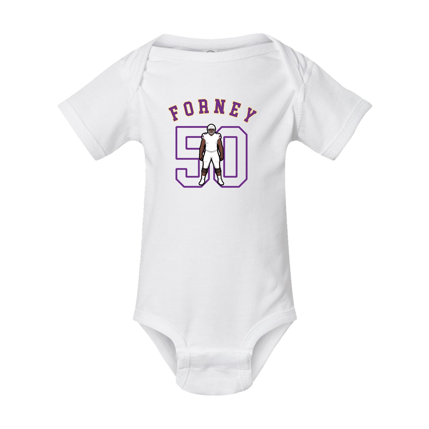 Baby Onesie — Shirsey Arch in White