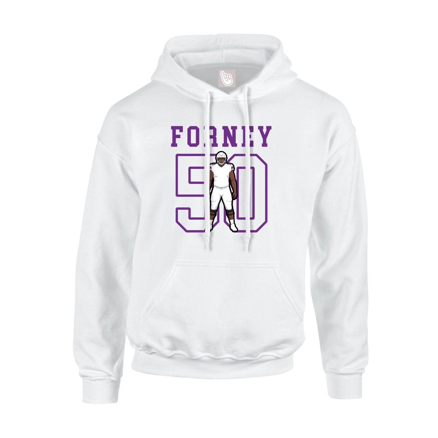 Youth Hoodie — Shirsey in White