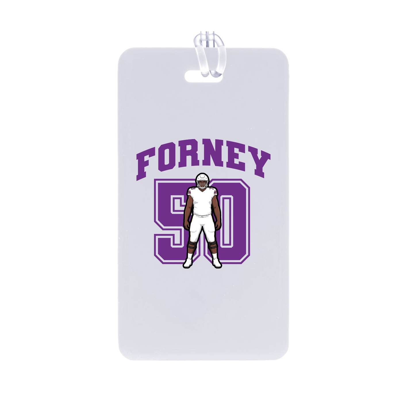Bag Tag — Number in Classic