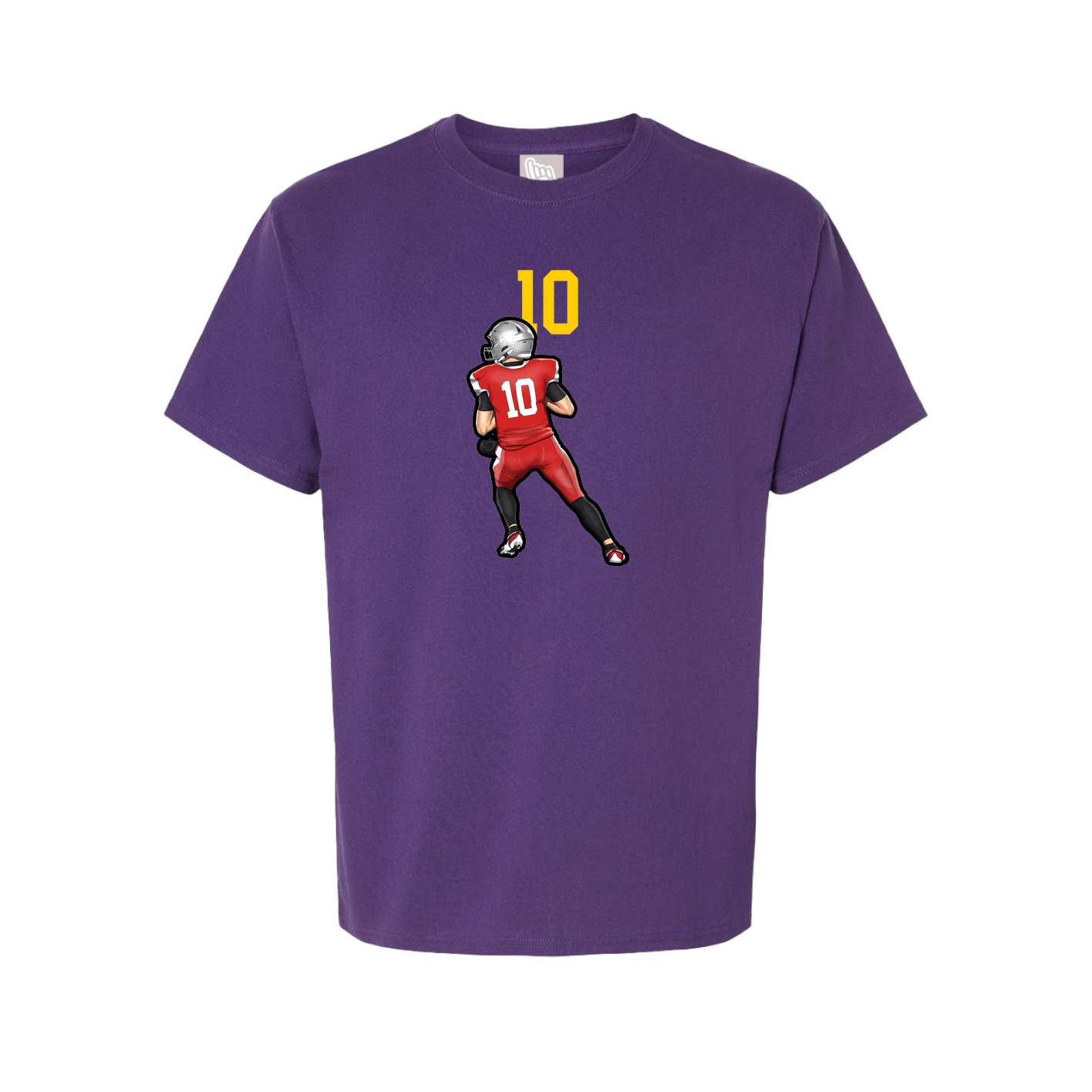 Tee — Number Top in Purple