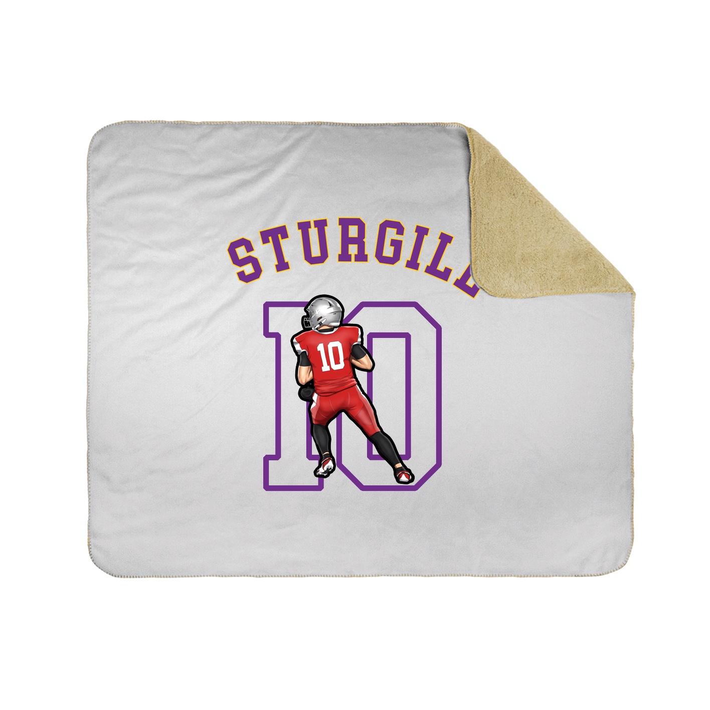 Throw Blanket — Shirsey Arch in White