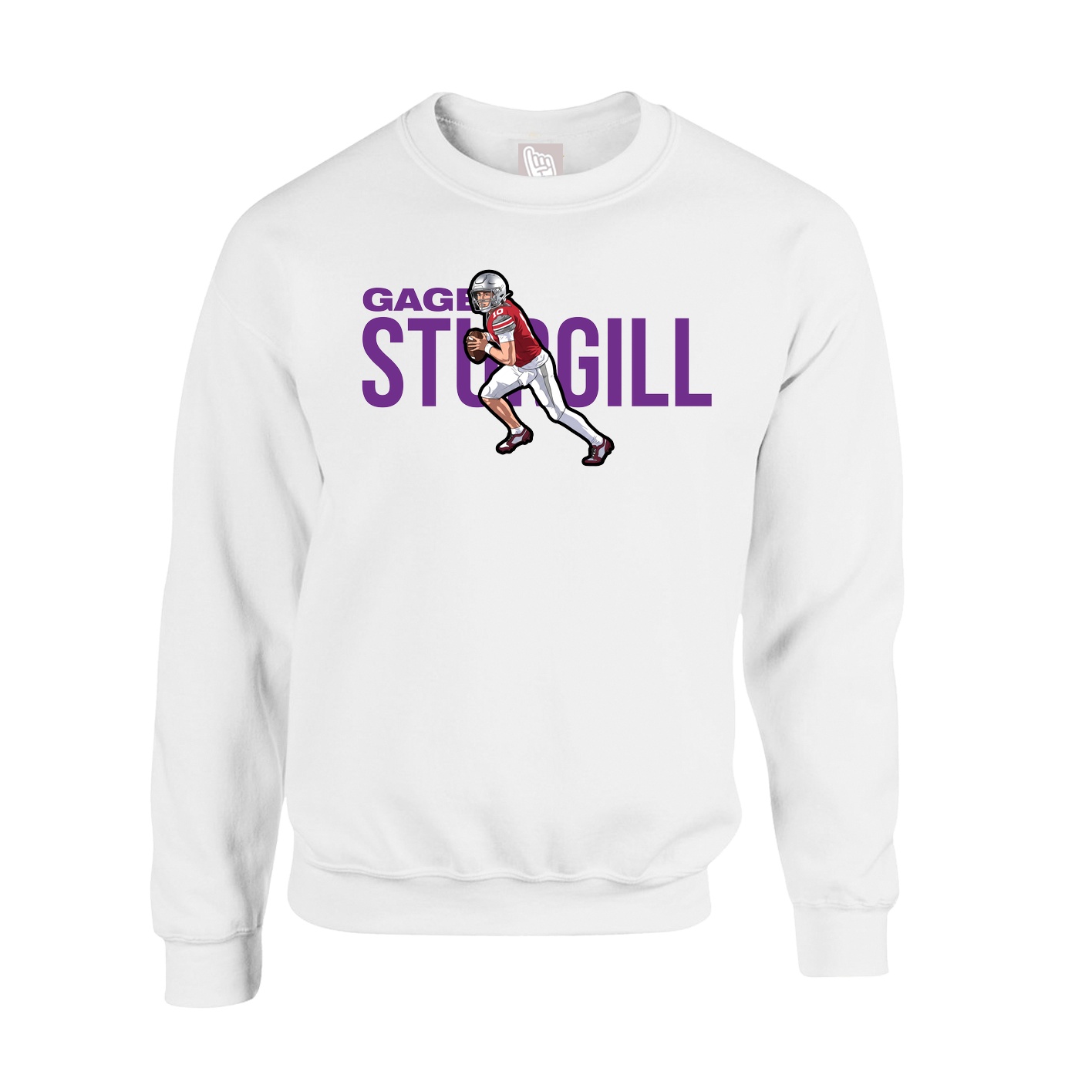 Fleece Crew — Player Name in White