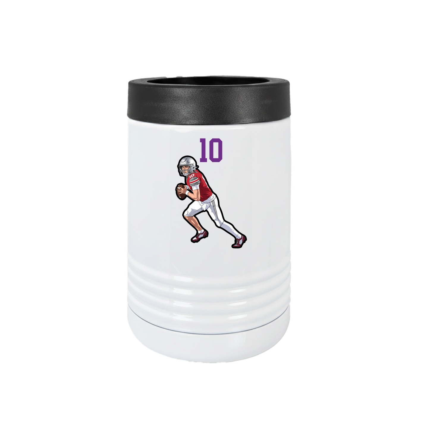 Beverage Holder — Number Top in White