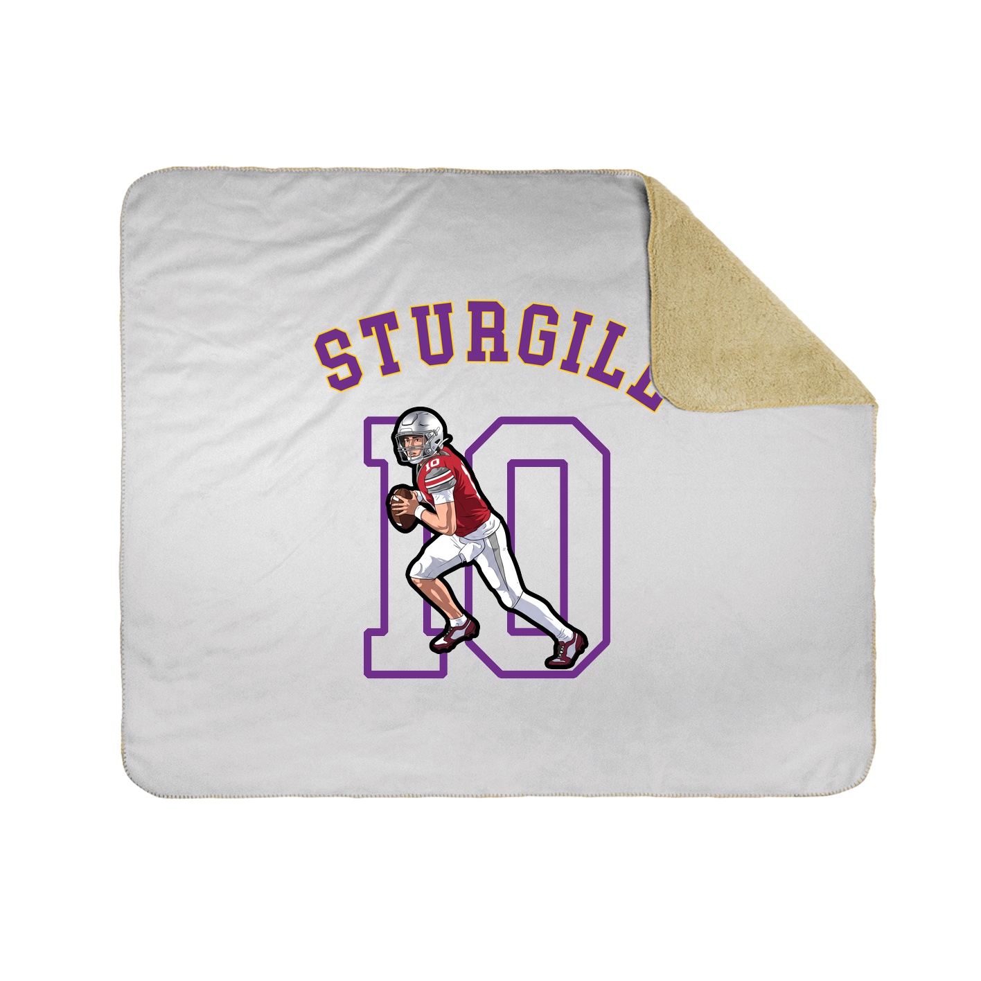 Throw Blanket — Shirsey Arch in White