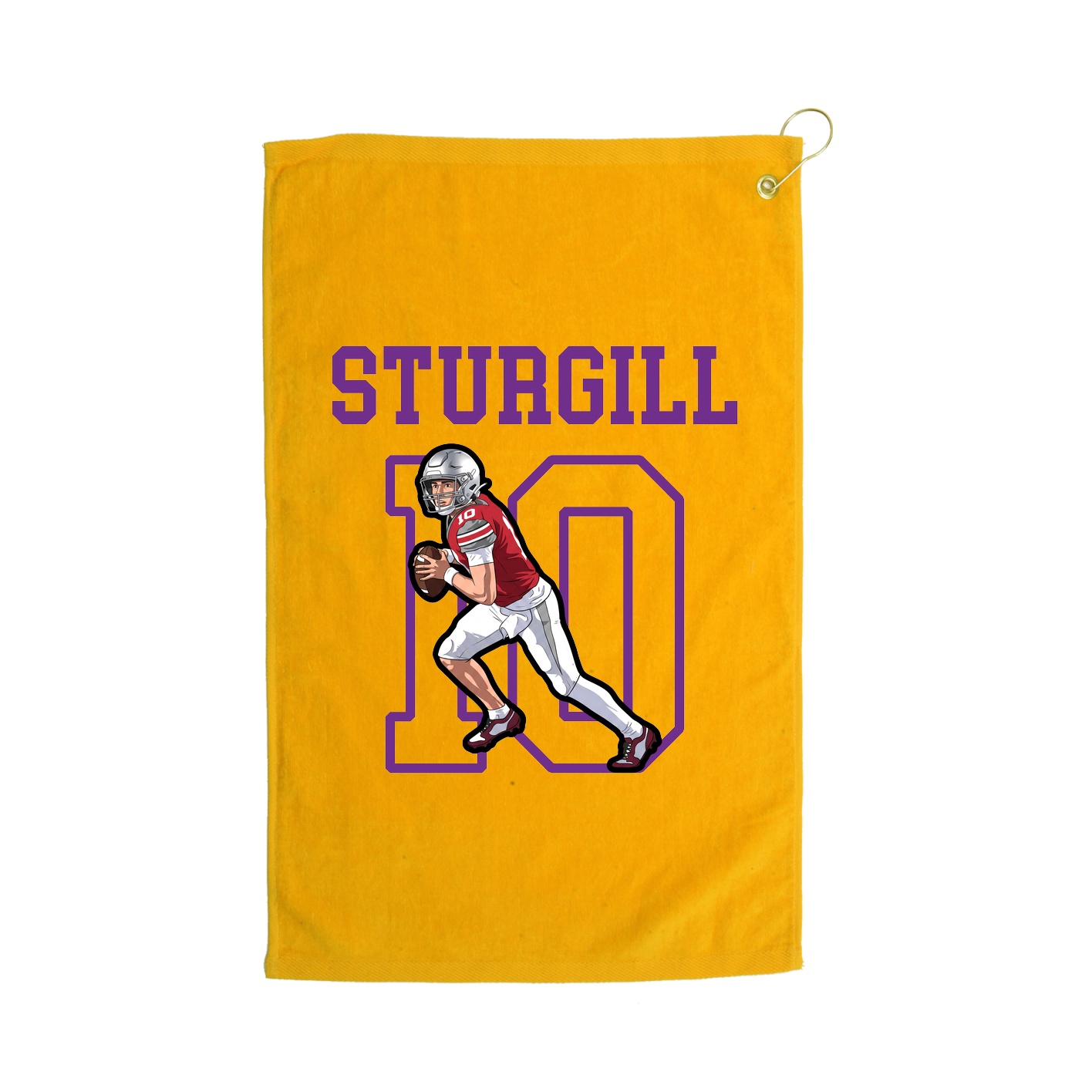 Golf Towel — Shirsey in Gold