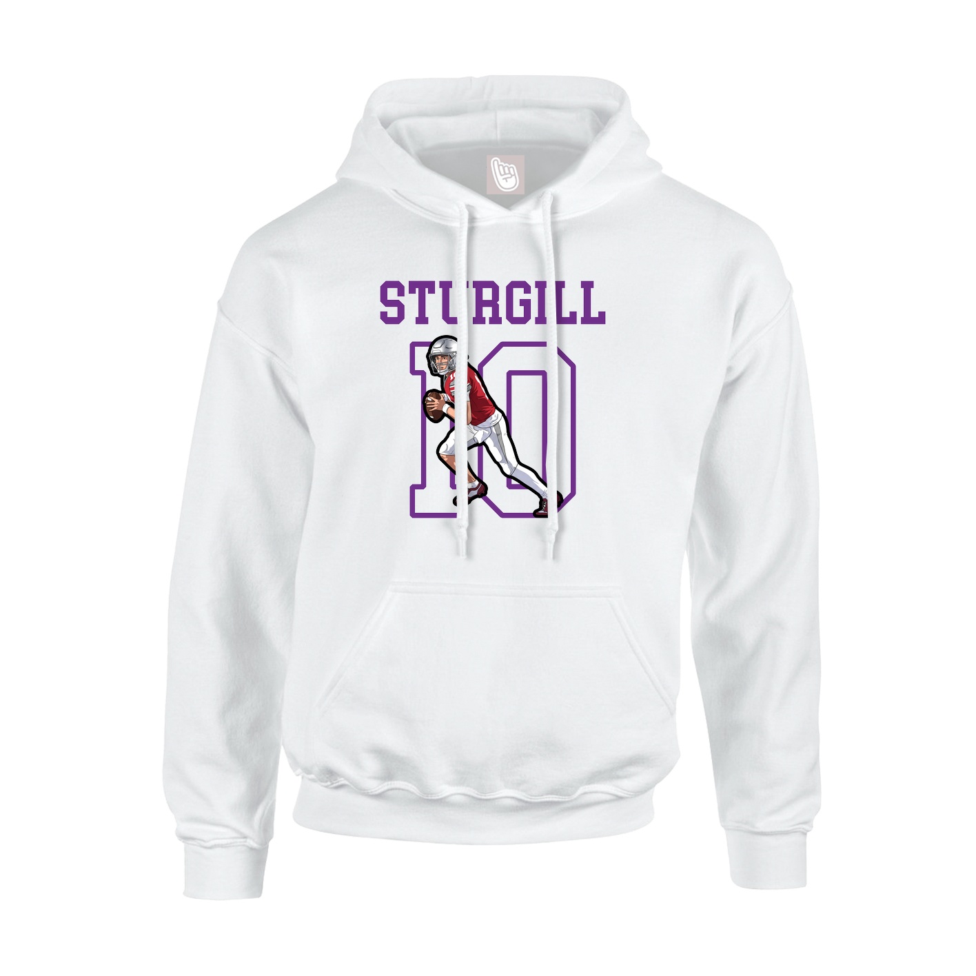 Youth Hoodie — Shirsey in White