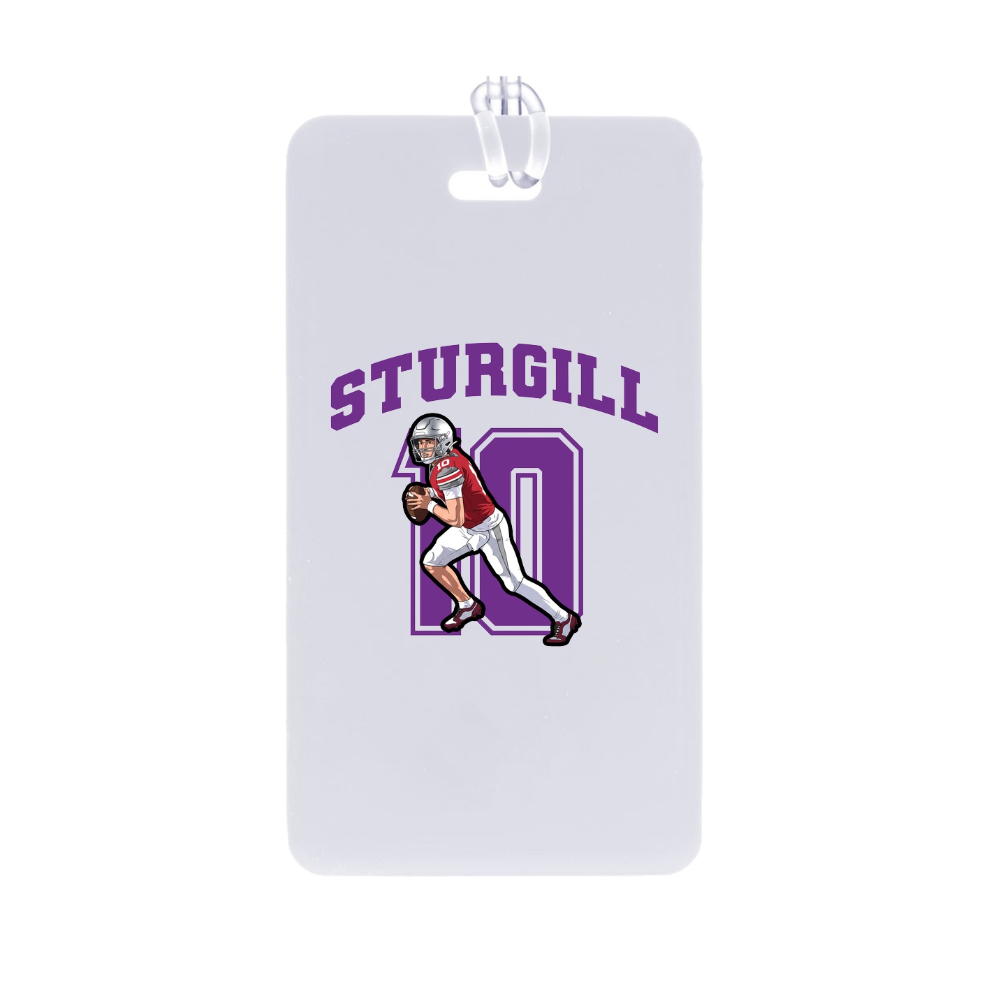Bag Tag — Number in Classic