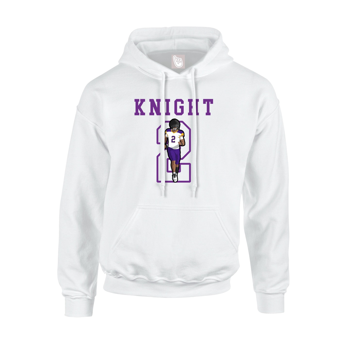 Hoodie — Shirsey in White