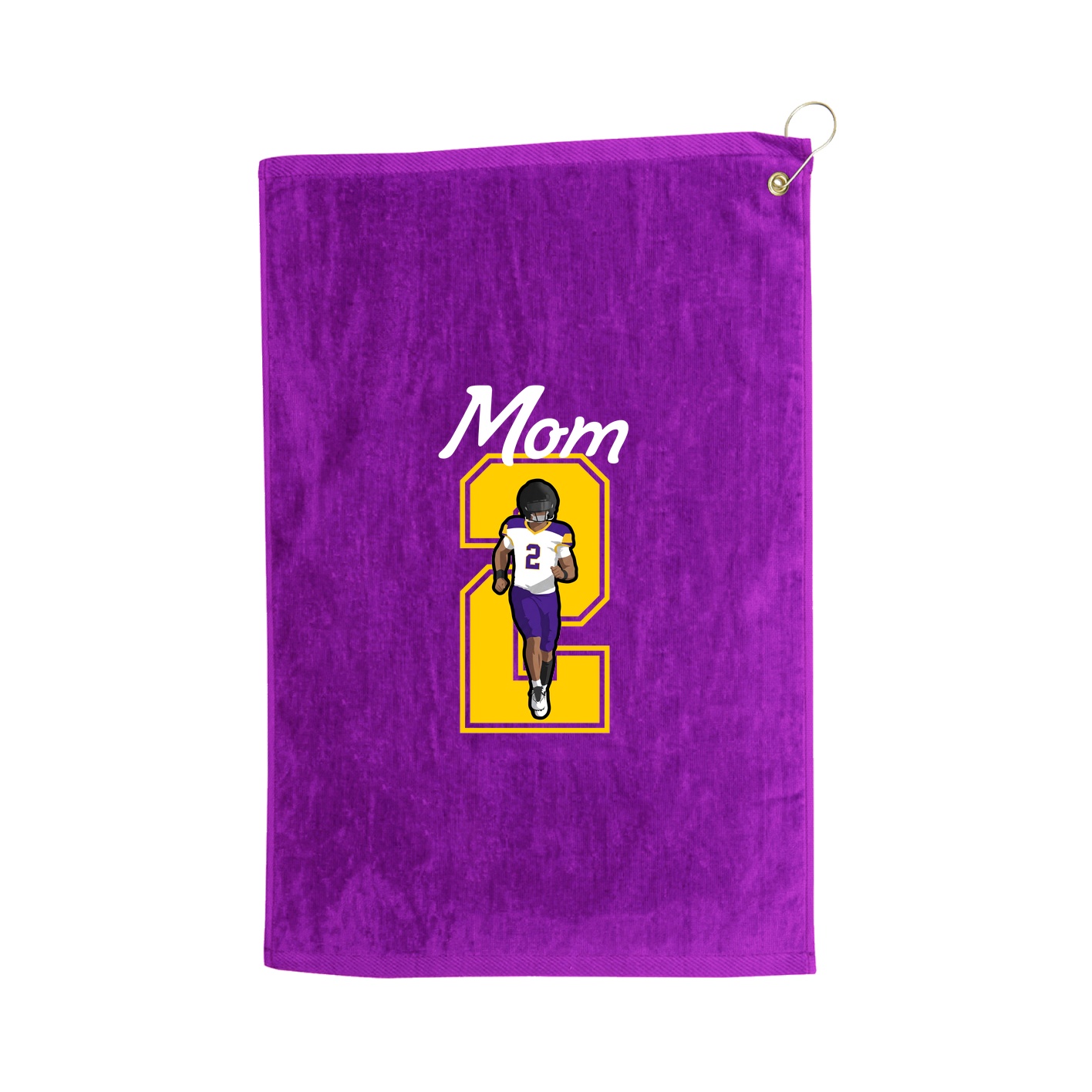 Golf Towel — Mothers Day Shirsey in Purple