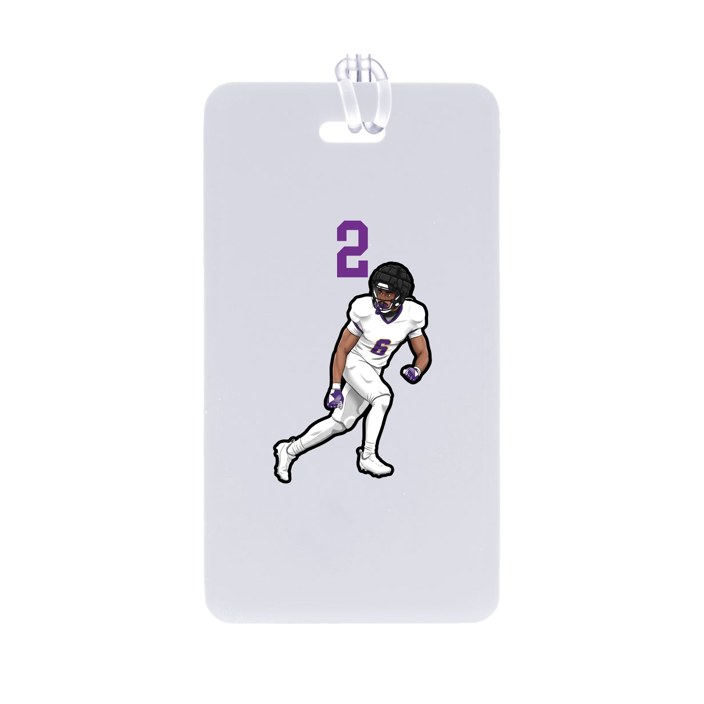 Bag Tag — Number Top in Classic