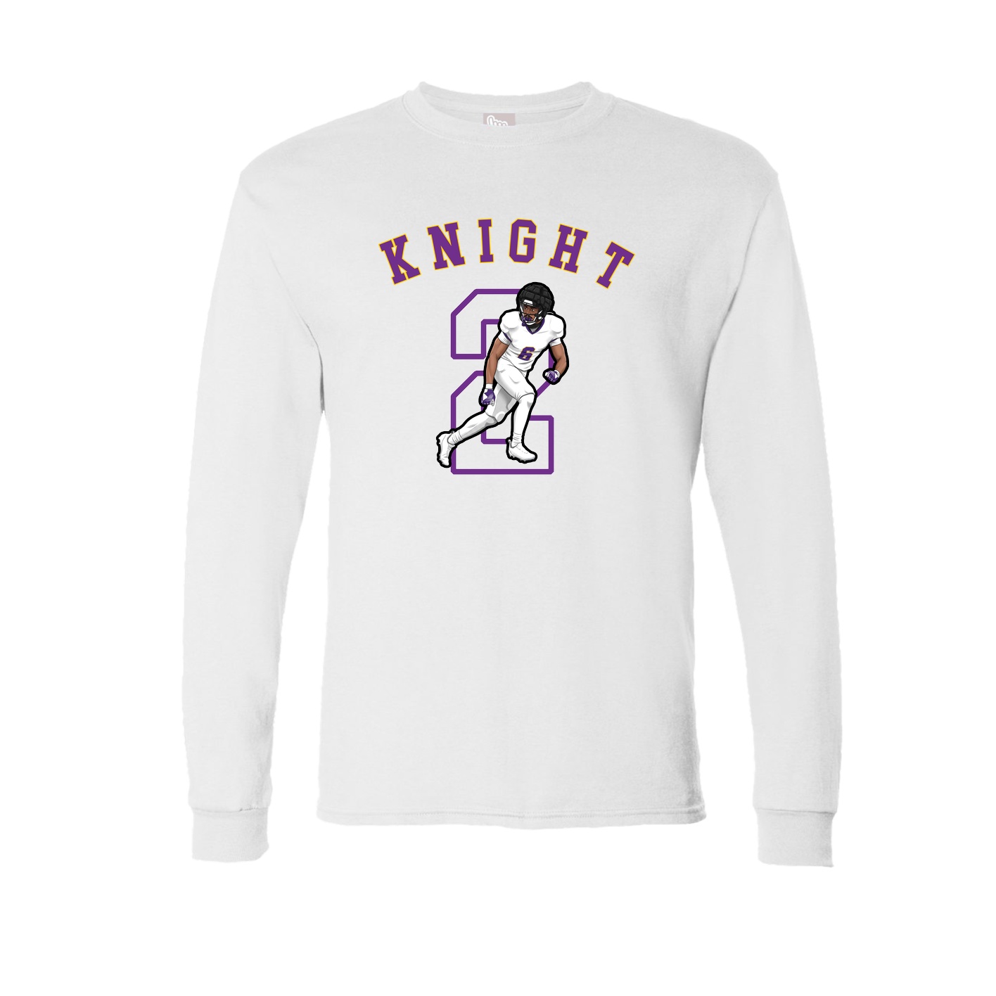 Long Sleeve Tee — Shirsey Arch in White