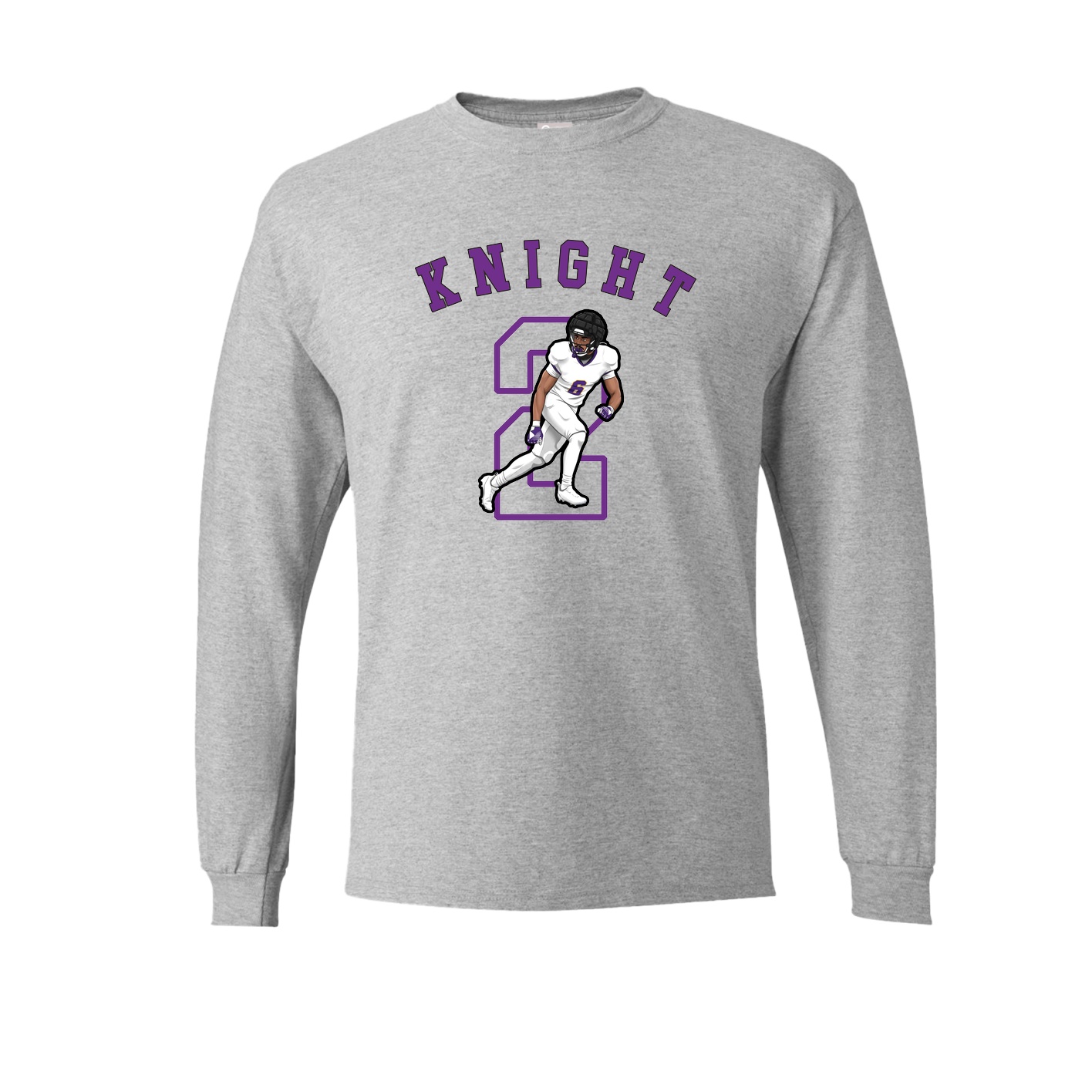 Long Sleeve Tee — Shirsey Arch in Grey
