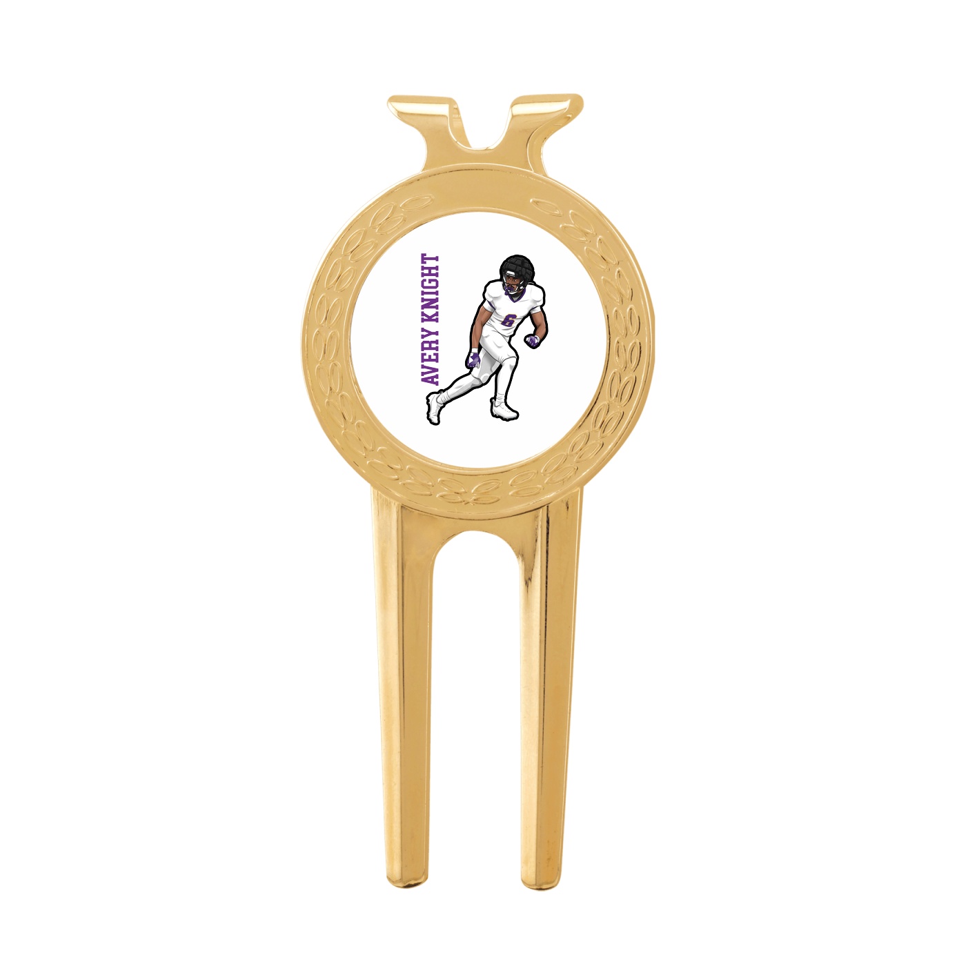 Divot Tool with Ball Marker — Name Vertical in Classic