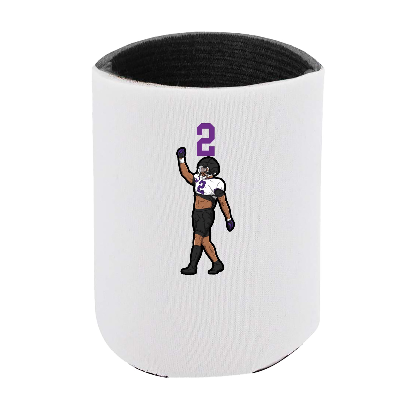 Can Holder — Number Top in White