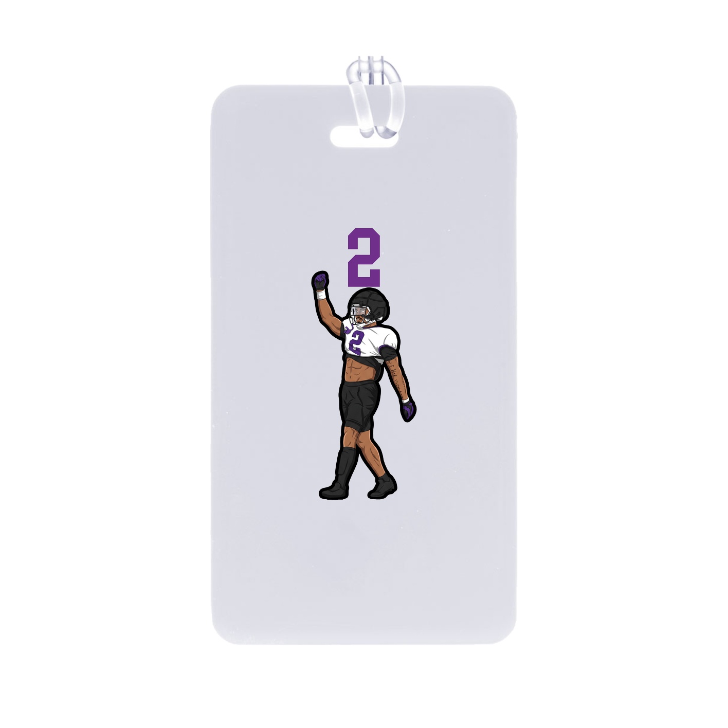 Bag Tag — Number Top in Classic