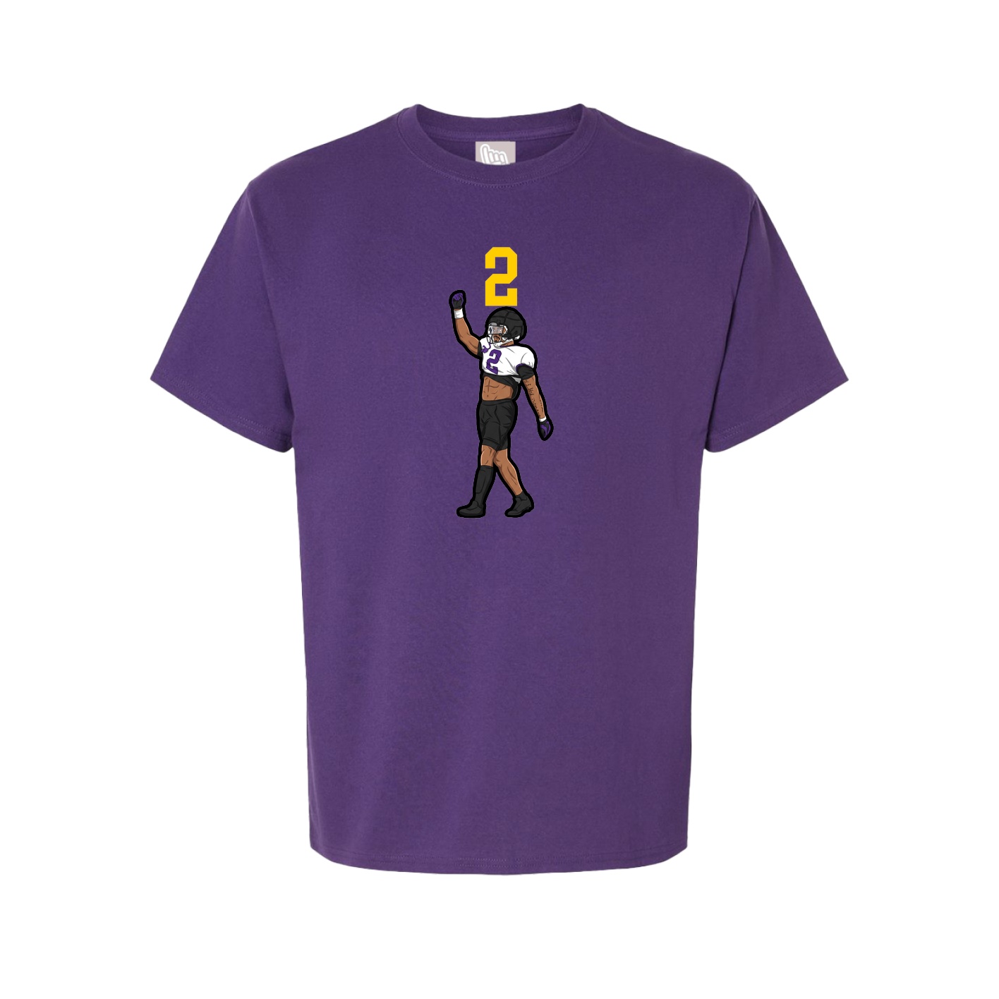 Tee — Number Top in Purple