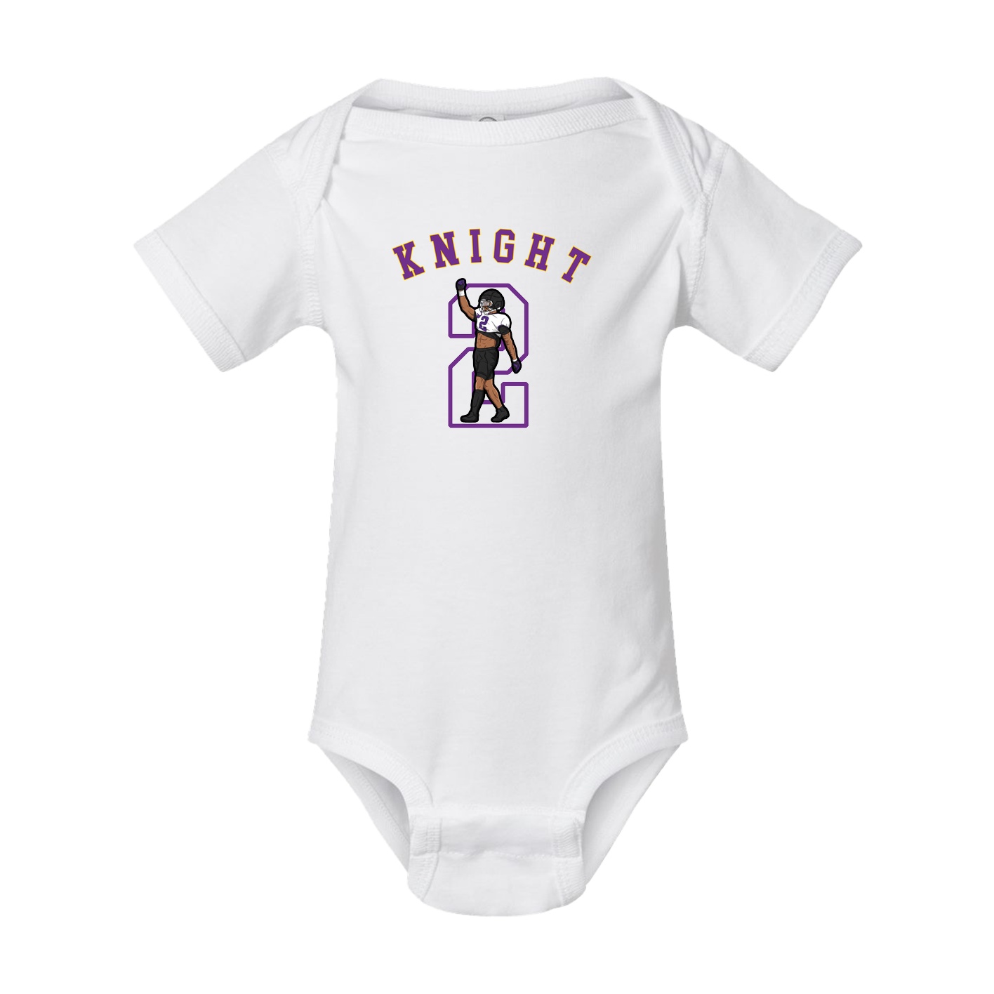 Baby Onesie — Shirsey Arch in White