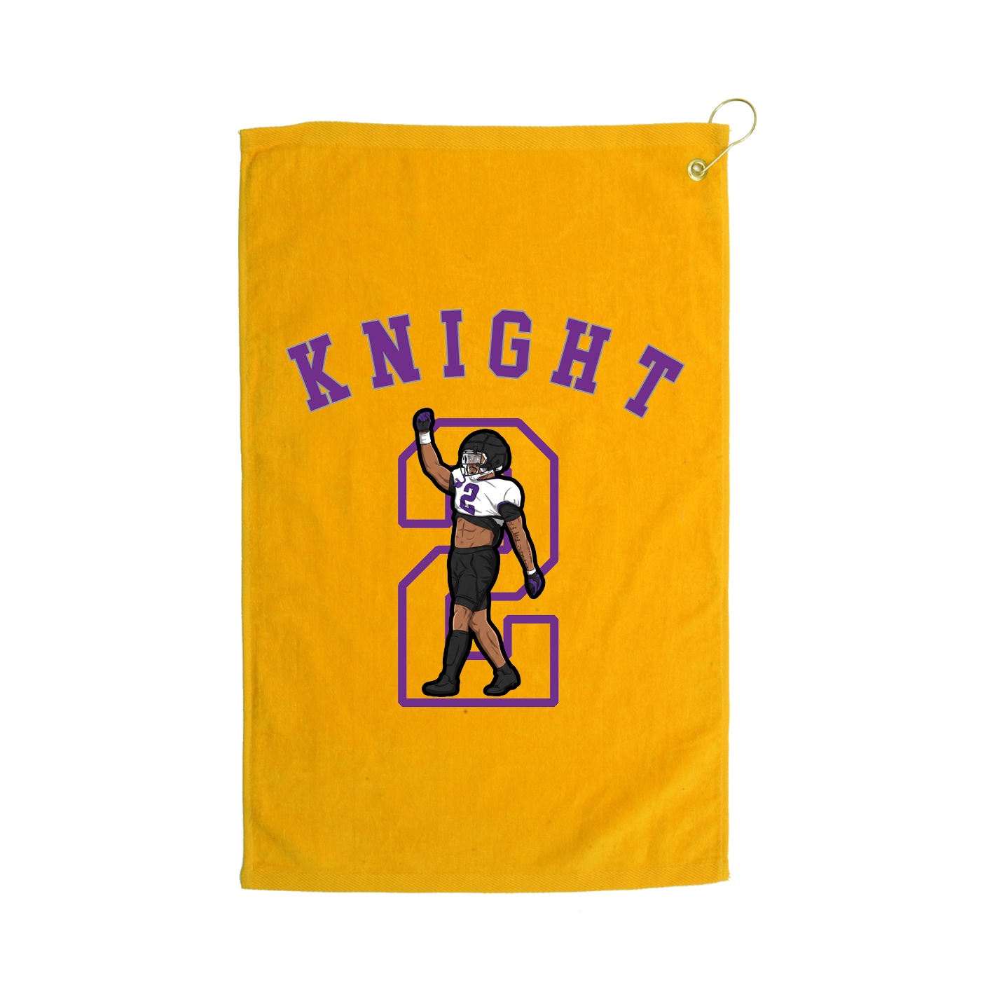 Golf Towel — Shirsey Arch in Gold