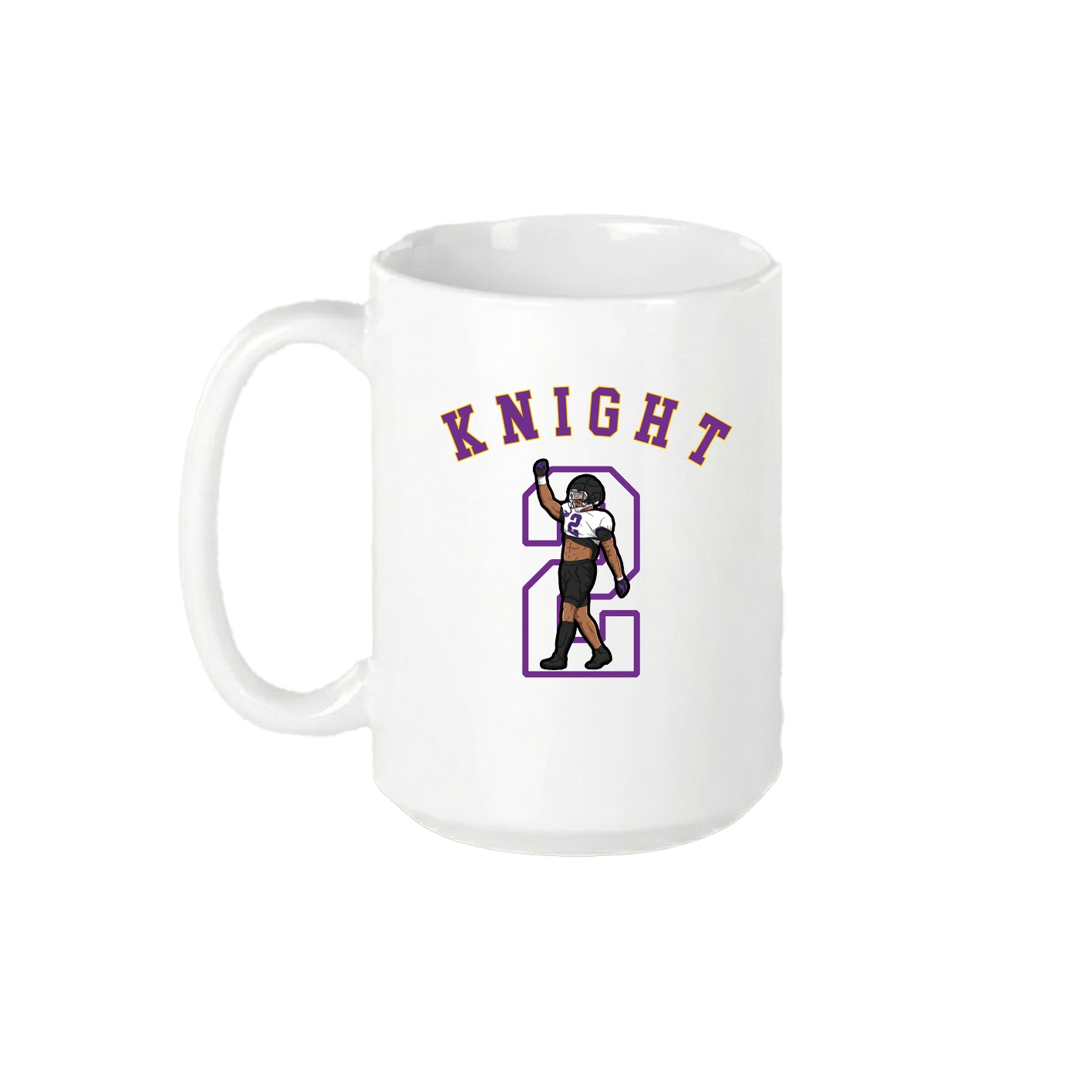 15oz Coffee Mug — Shirsey Arch in White