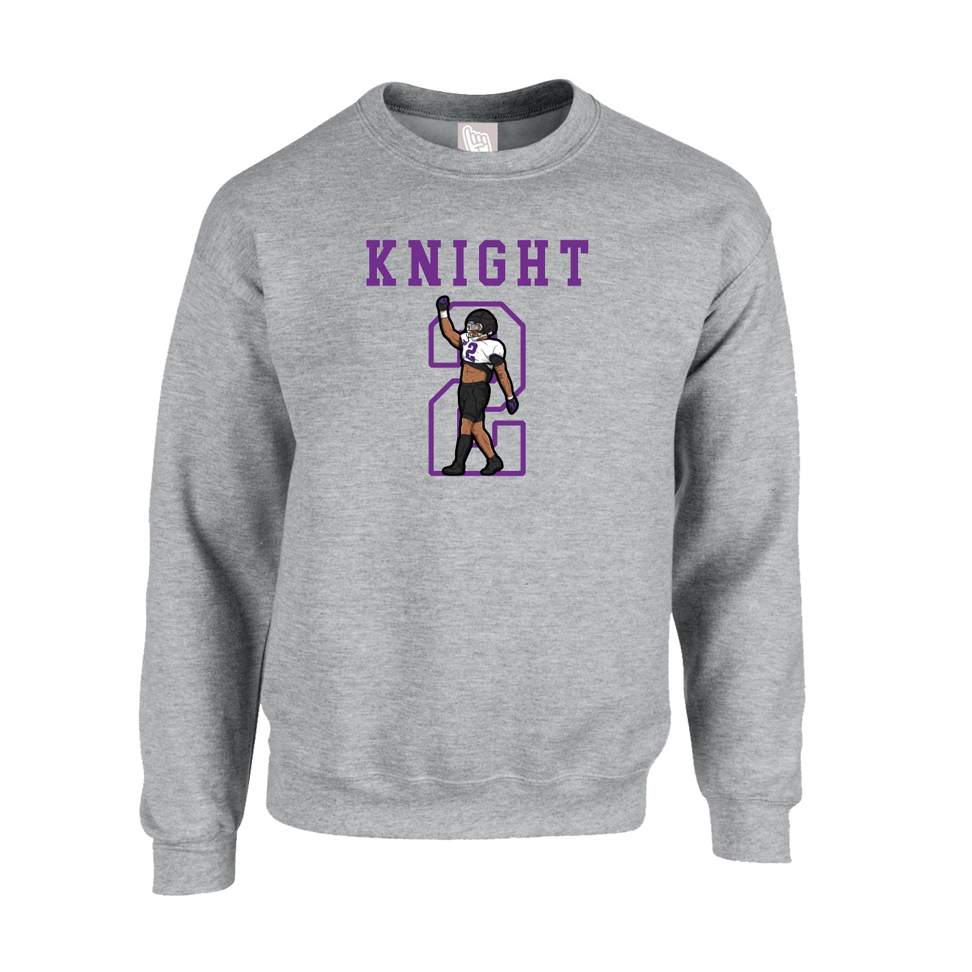 Fleece Crew — Shirsey in Grey