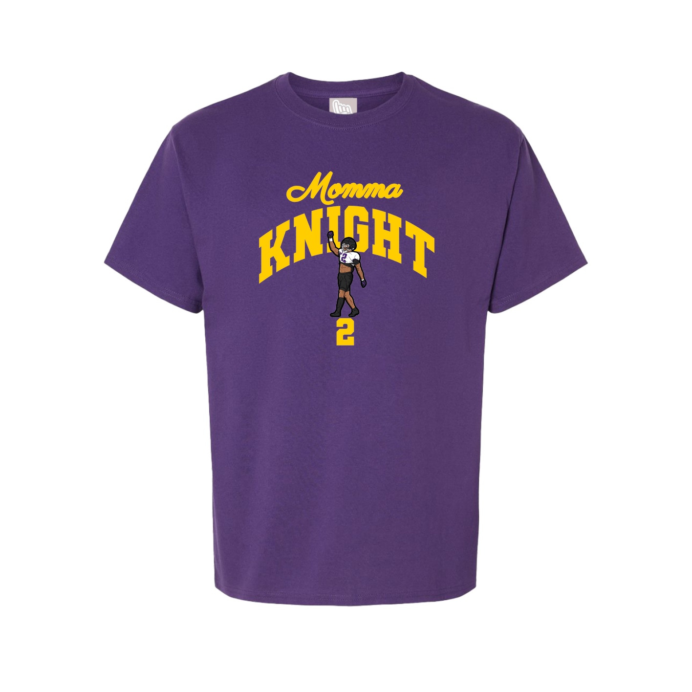 Youth Tee — Mothers Day Arch in Purple